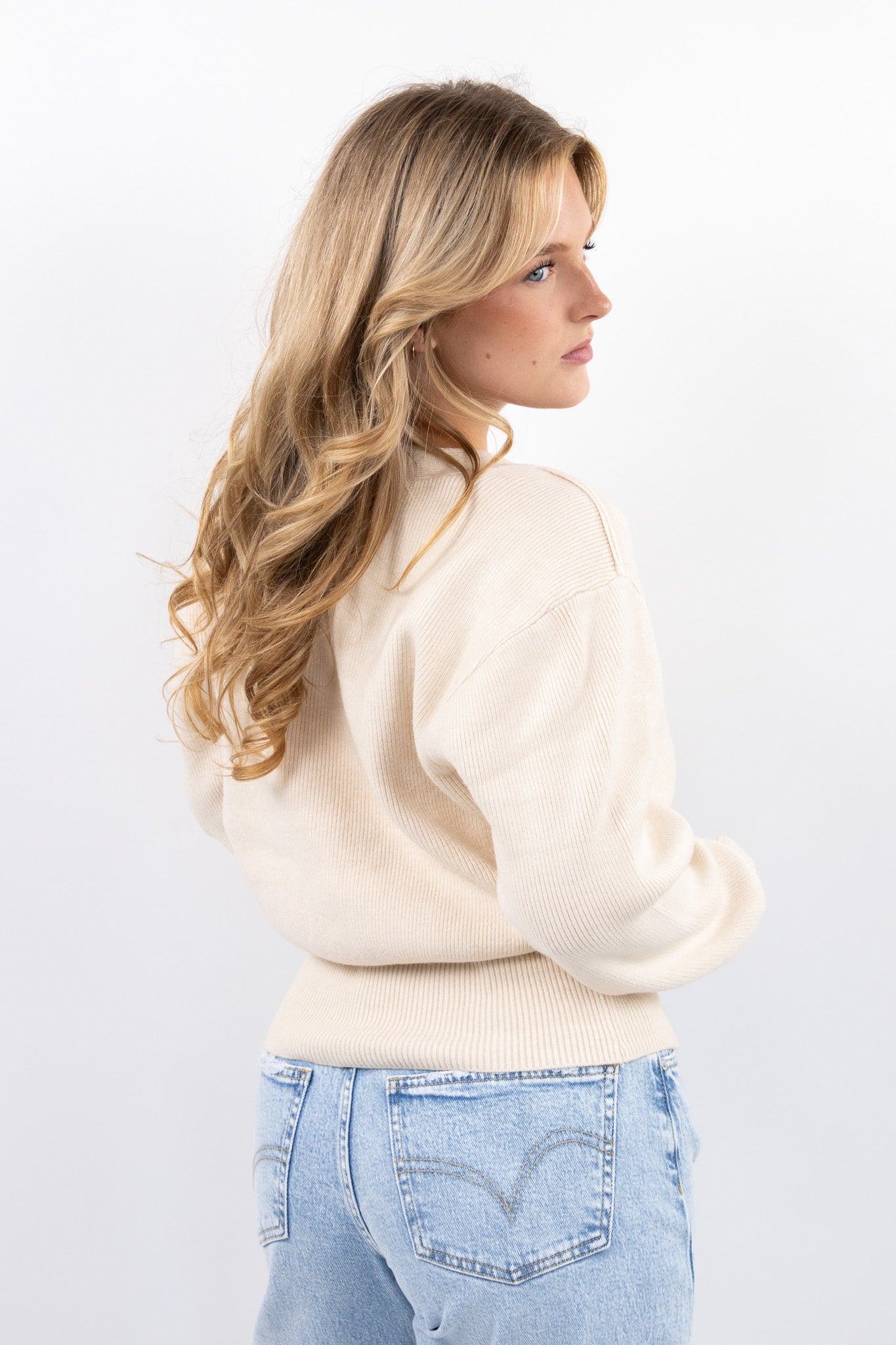 Sculpted Knit Cardigan