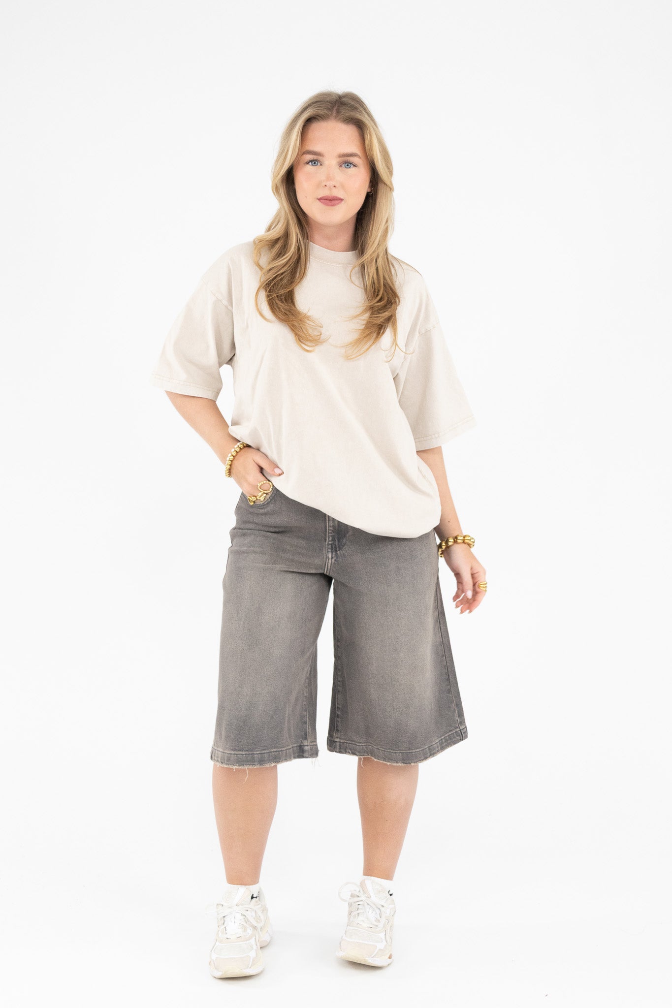 Baggy Denim Jorts