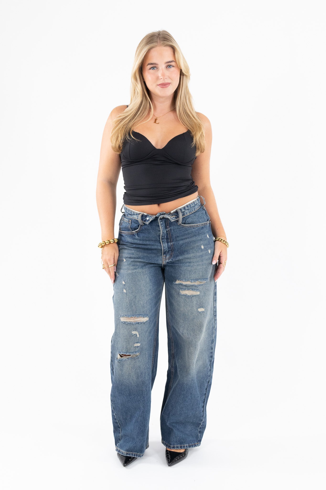 Sculpted Bustier Top