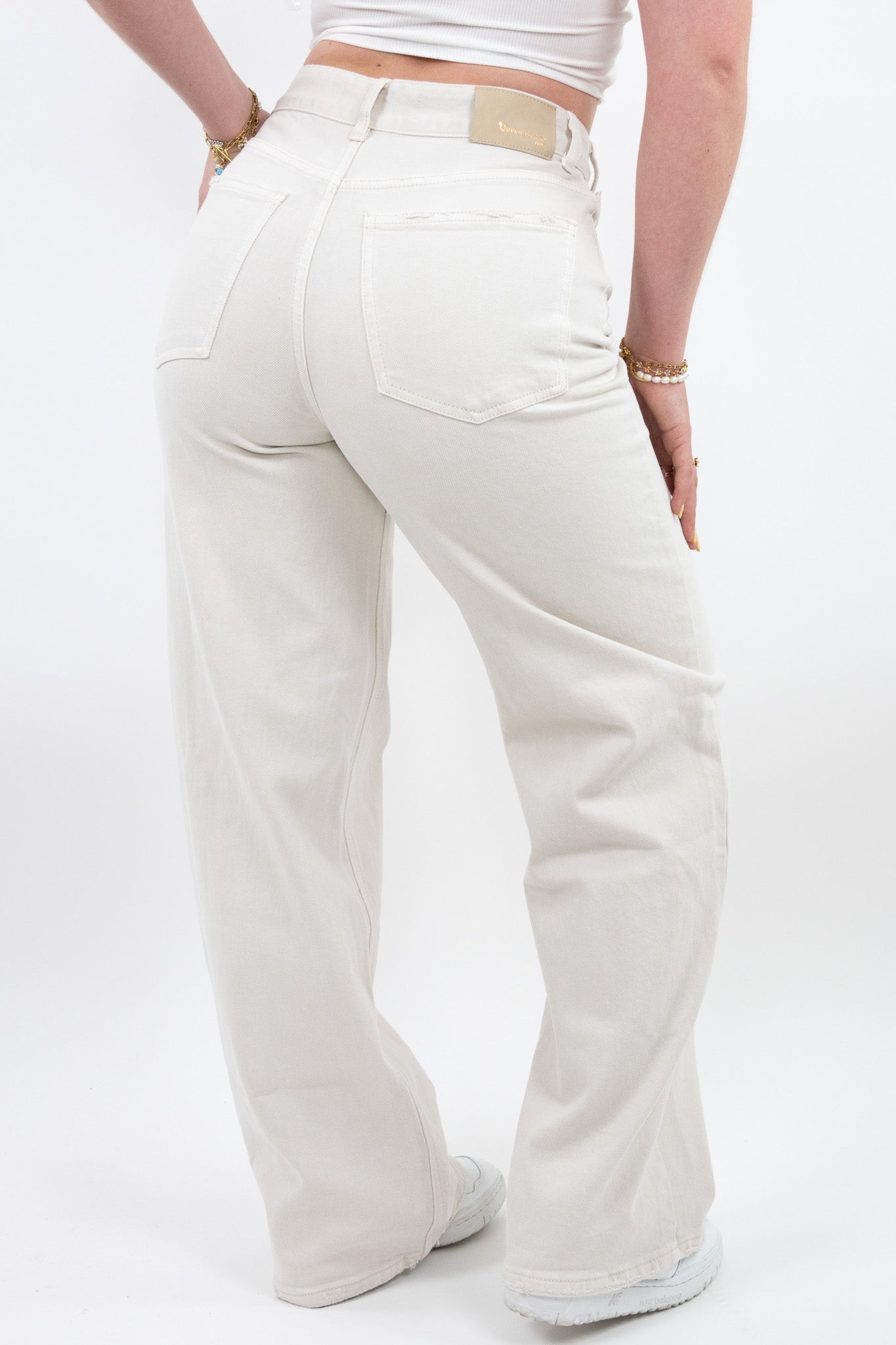 Seren wide leg jeans - stretch