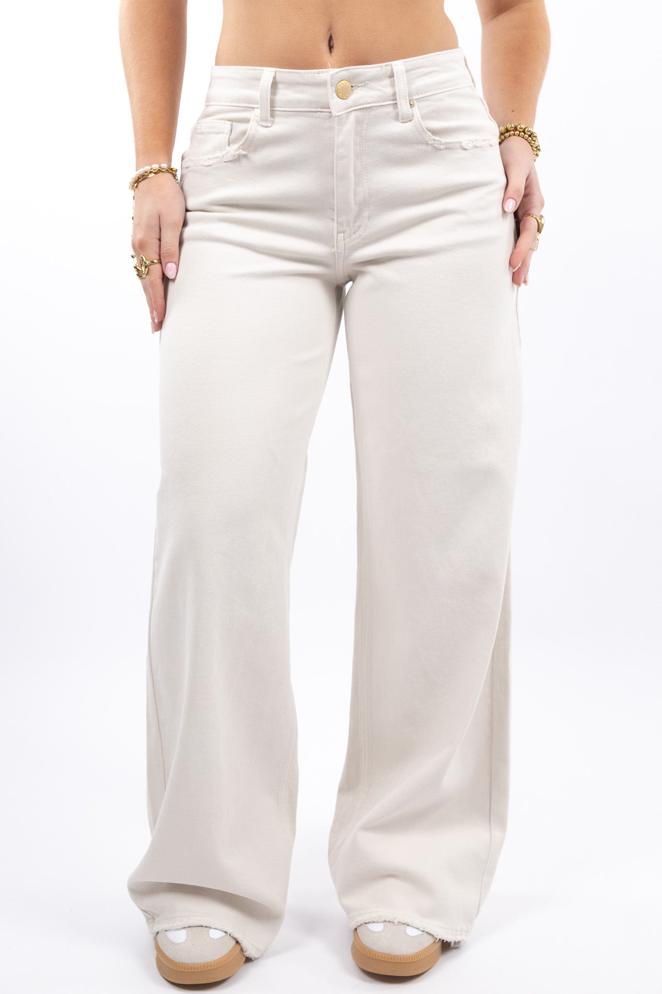 Baggy Fit Wide Leg Jeans