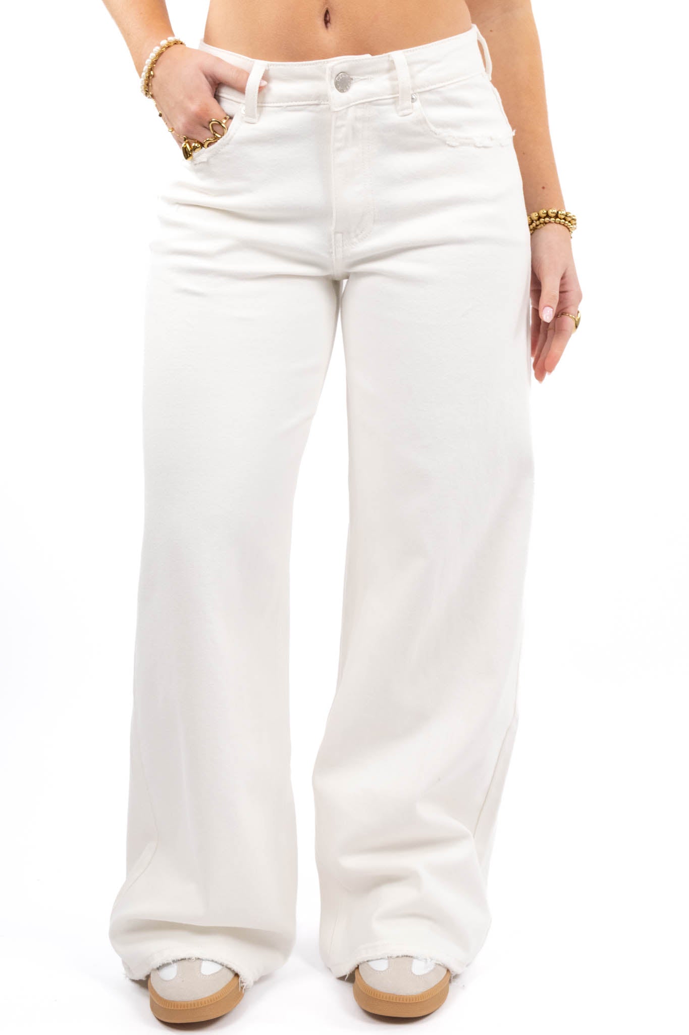 Baggy Fit Wide Leg Jeans