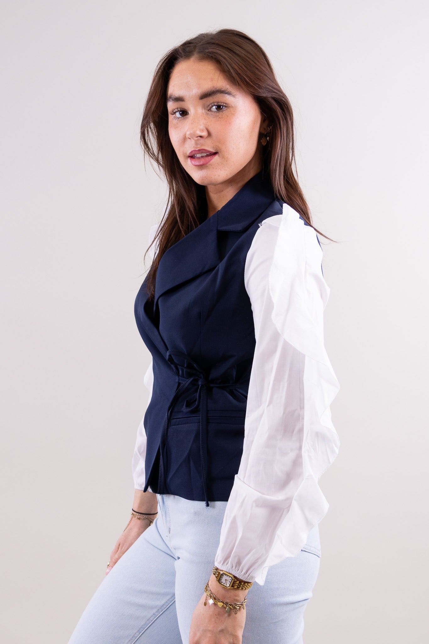 Lynn wrap blazer