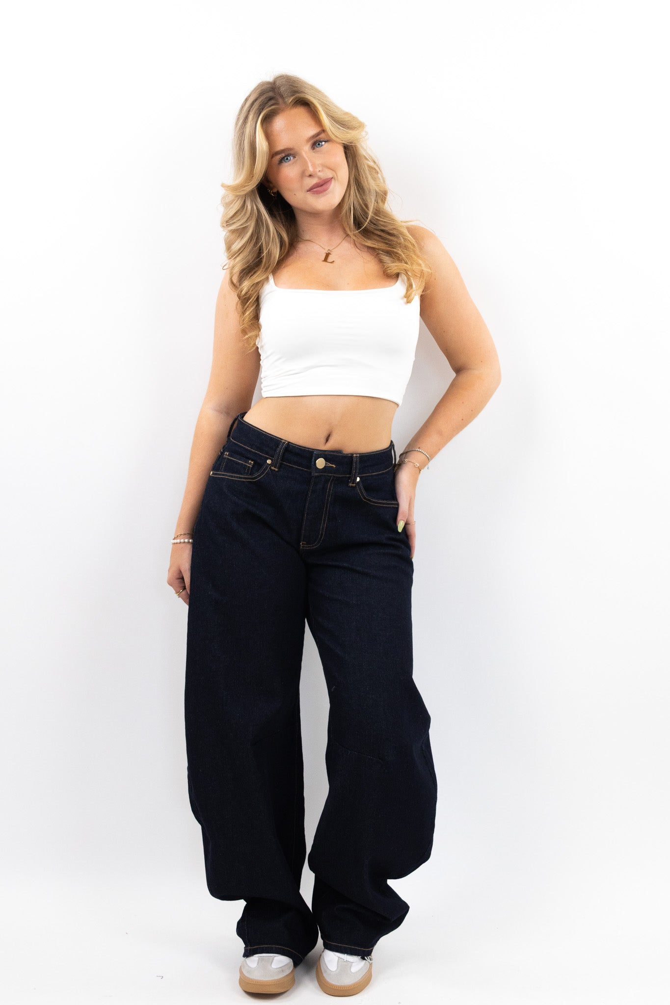 Gaia balloon jeans - stretch