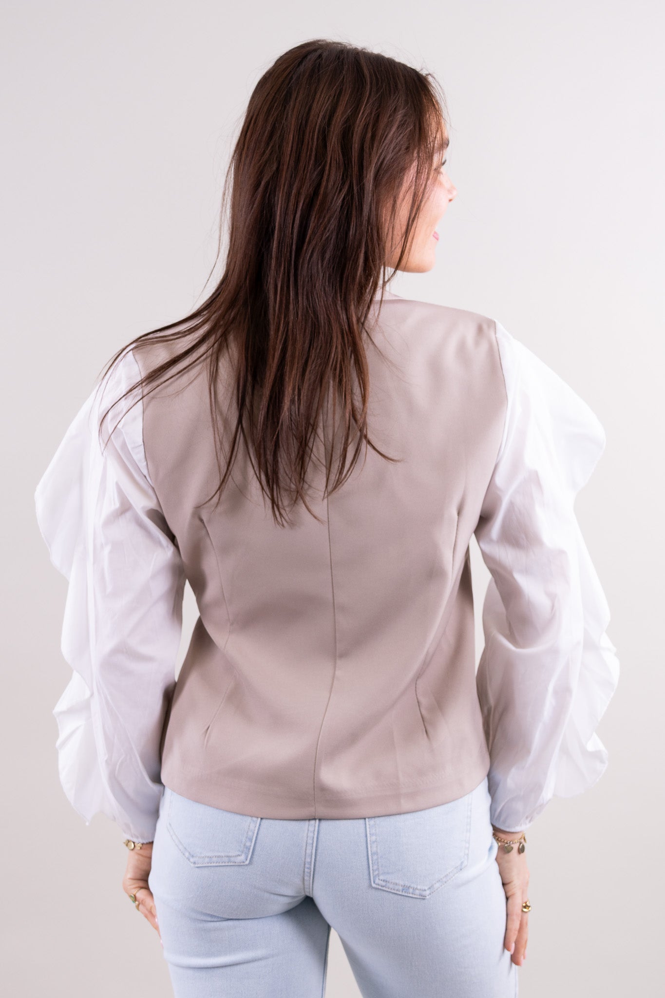 Lynn wrap blazer