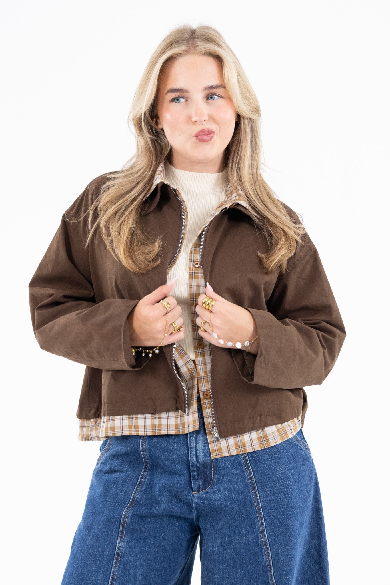 Layered Shirt Jacket