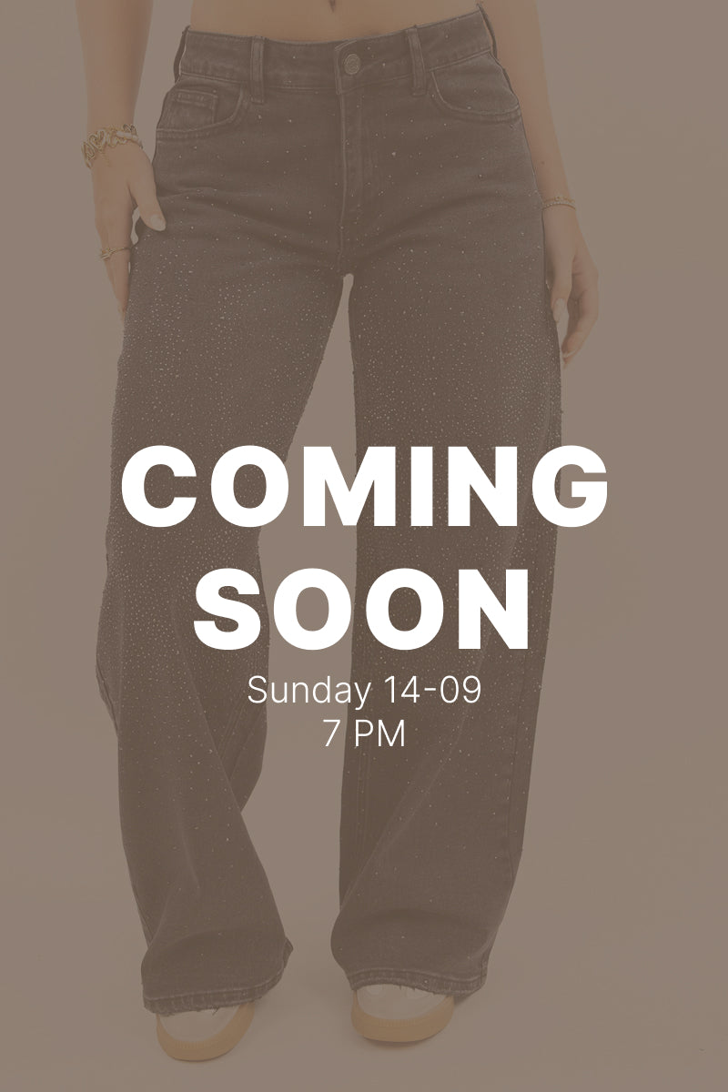 The Glitter Baggy Jeans