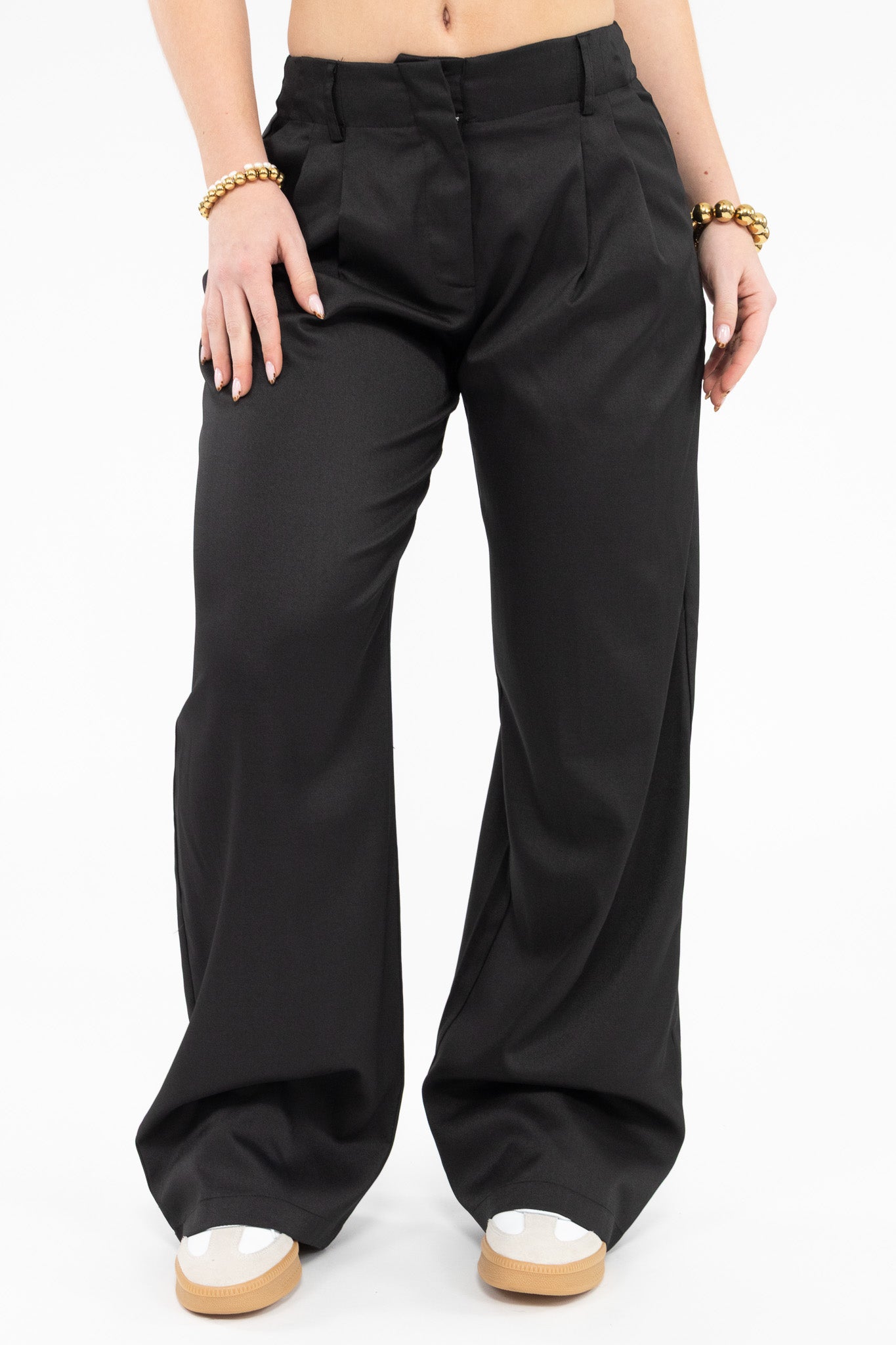 Classic Wide Leg Pantalon