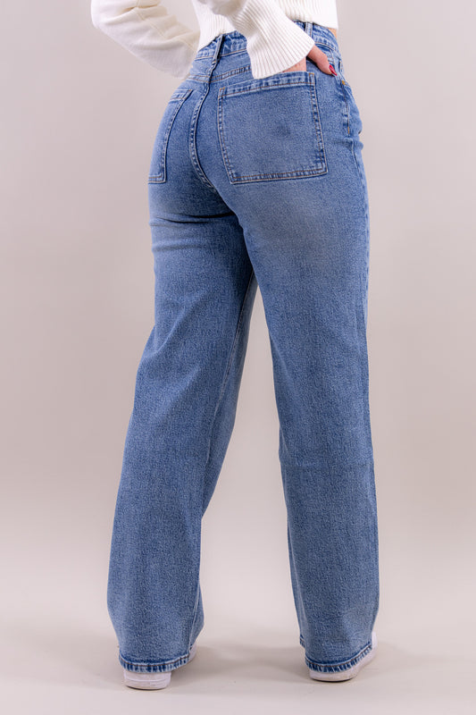 Lente wide leg jeans