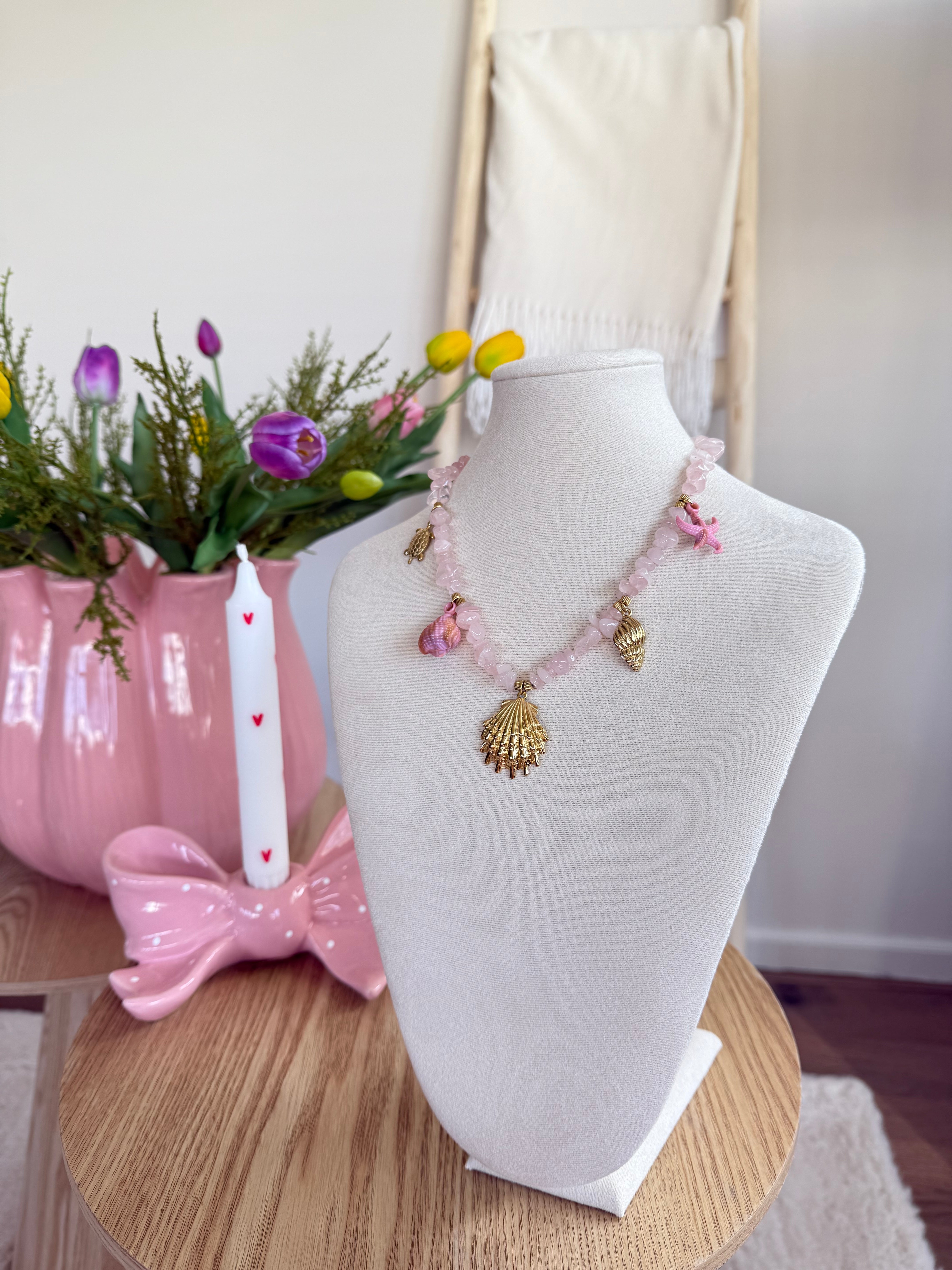Coastal charms necklace
