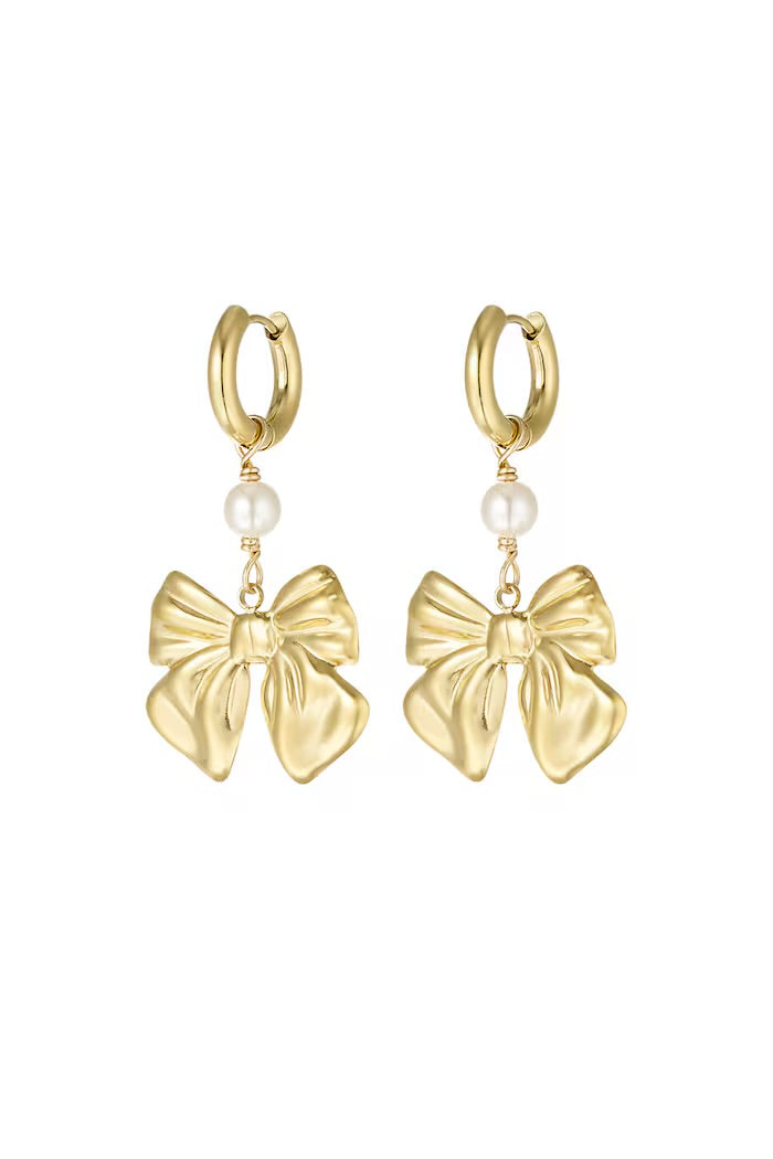 Earrings baby bow