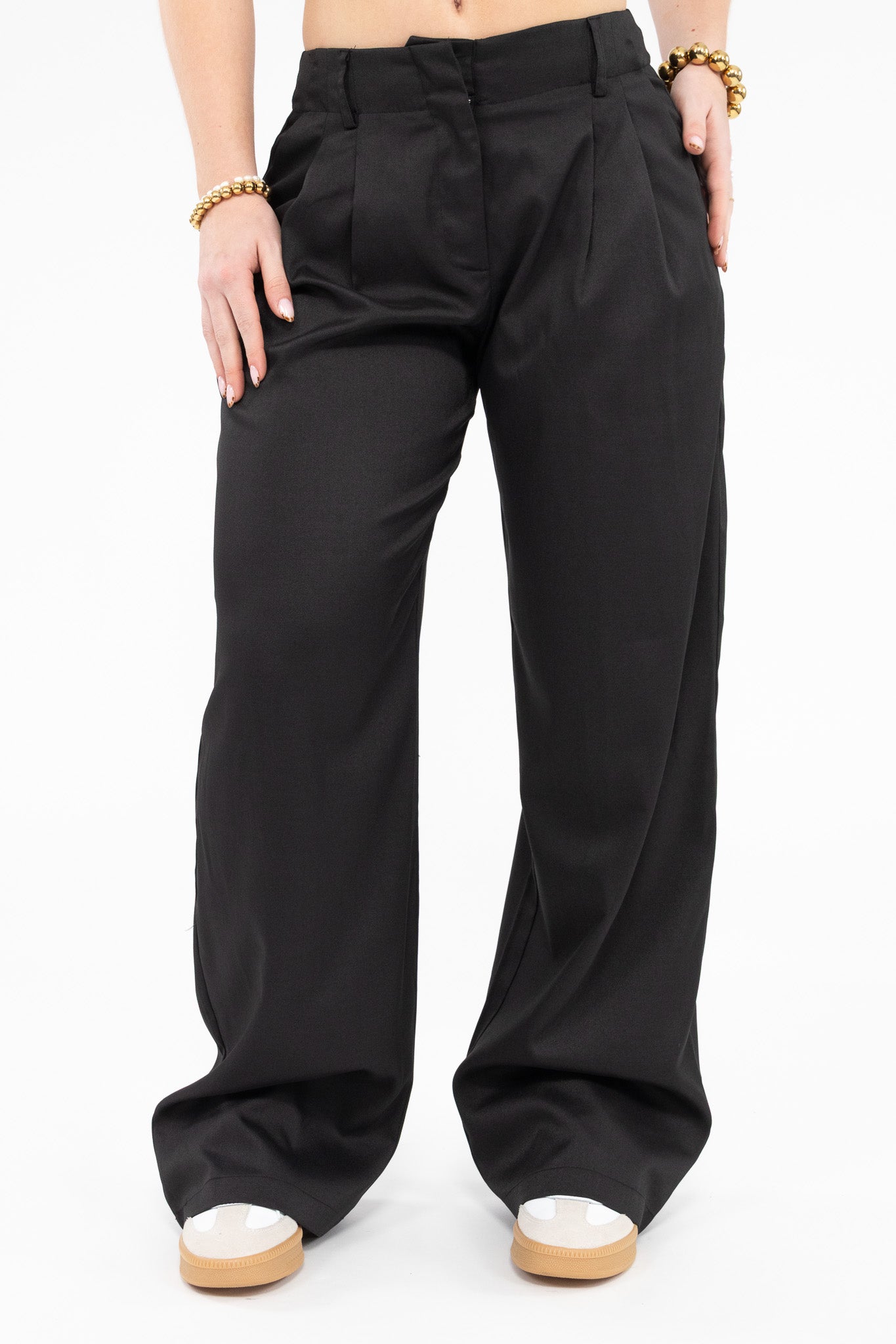 Classic Wide Leg Pantalon