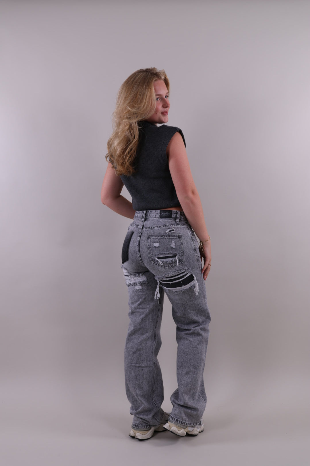 Olivia jeans - light grey