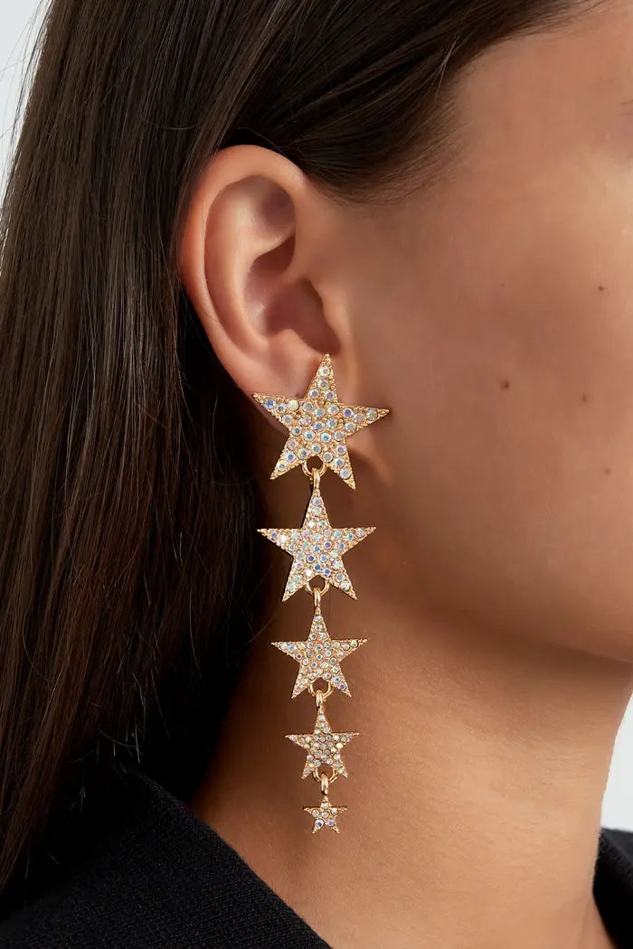 Shooting stars earring