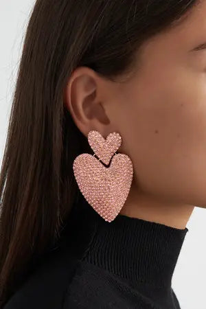 Chasing love earrings