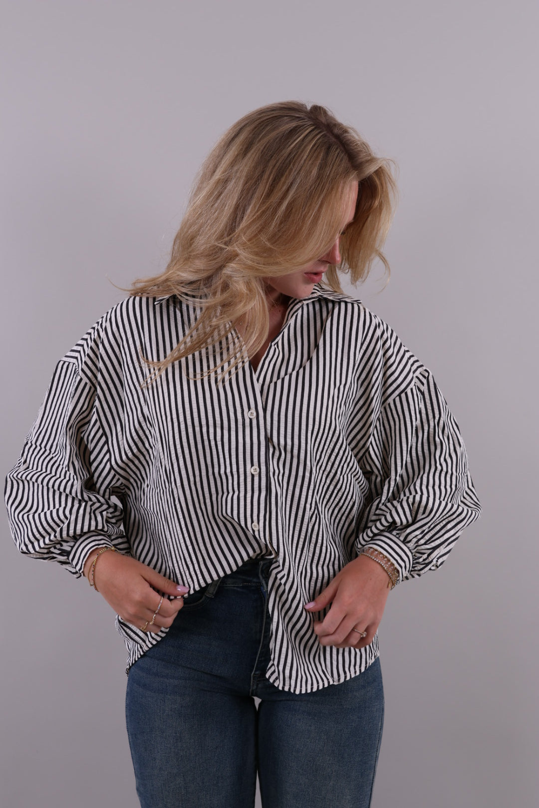 Saar striped blouse