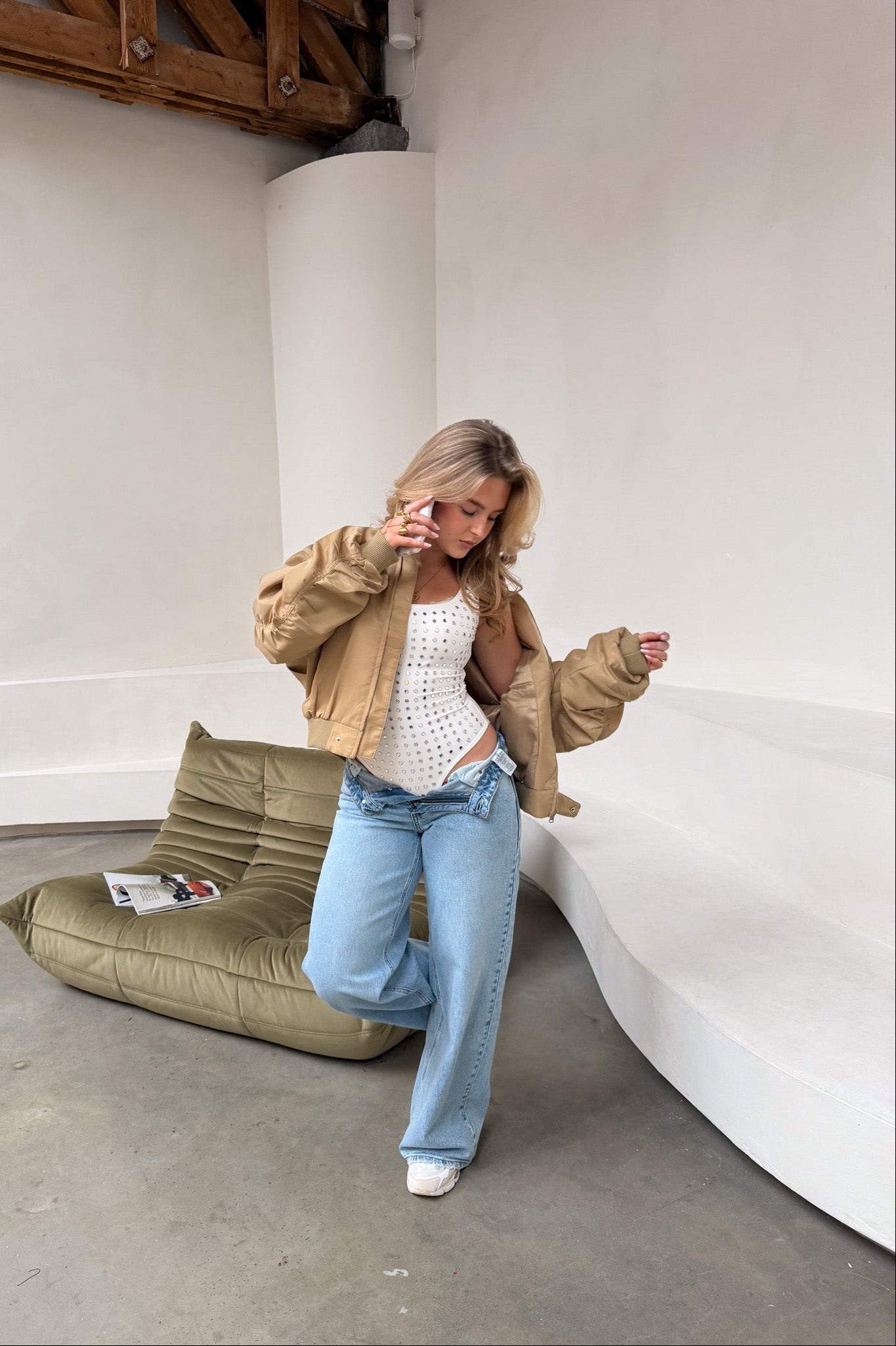 Classic Oversized Bomber