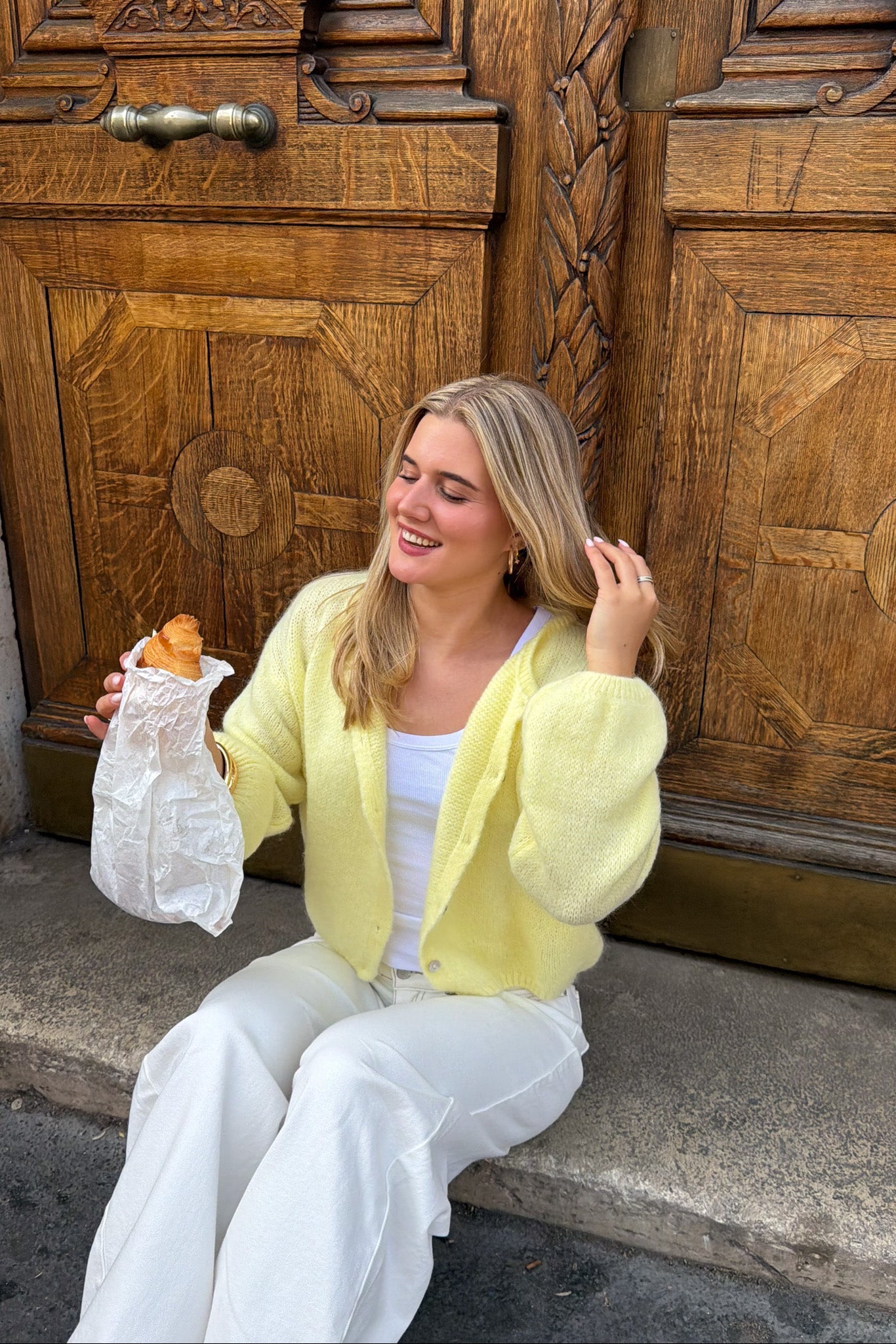 Fluffy Knit Cardigan