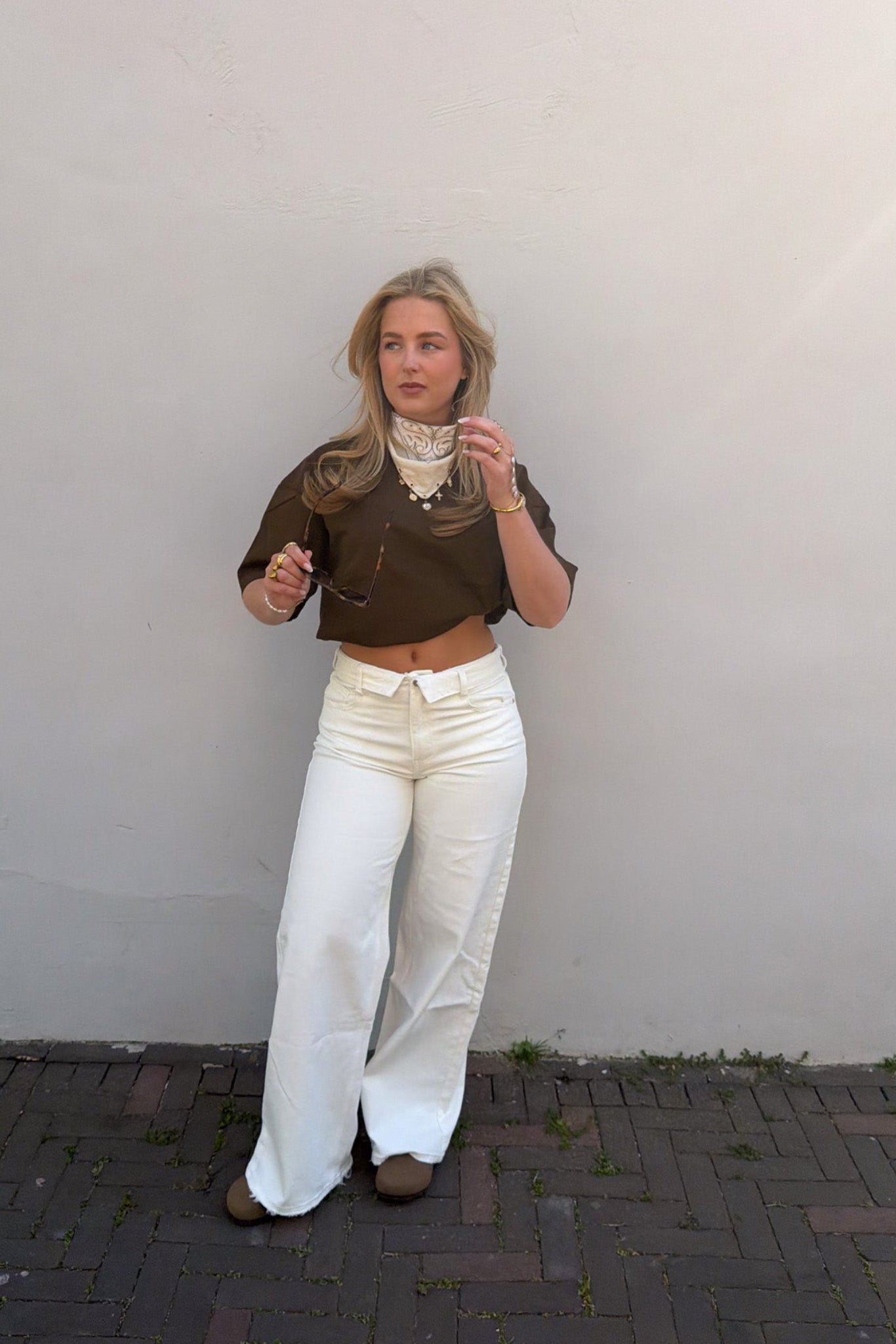Basic Fold Over Jeans
