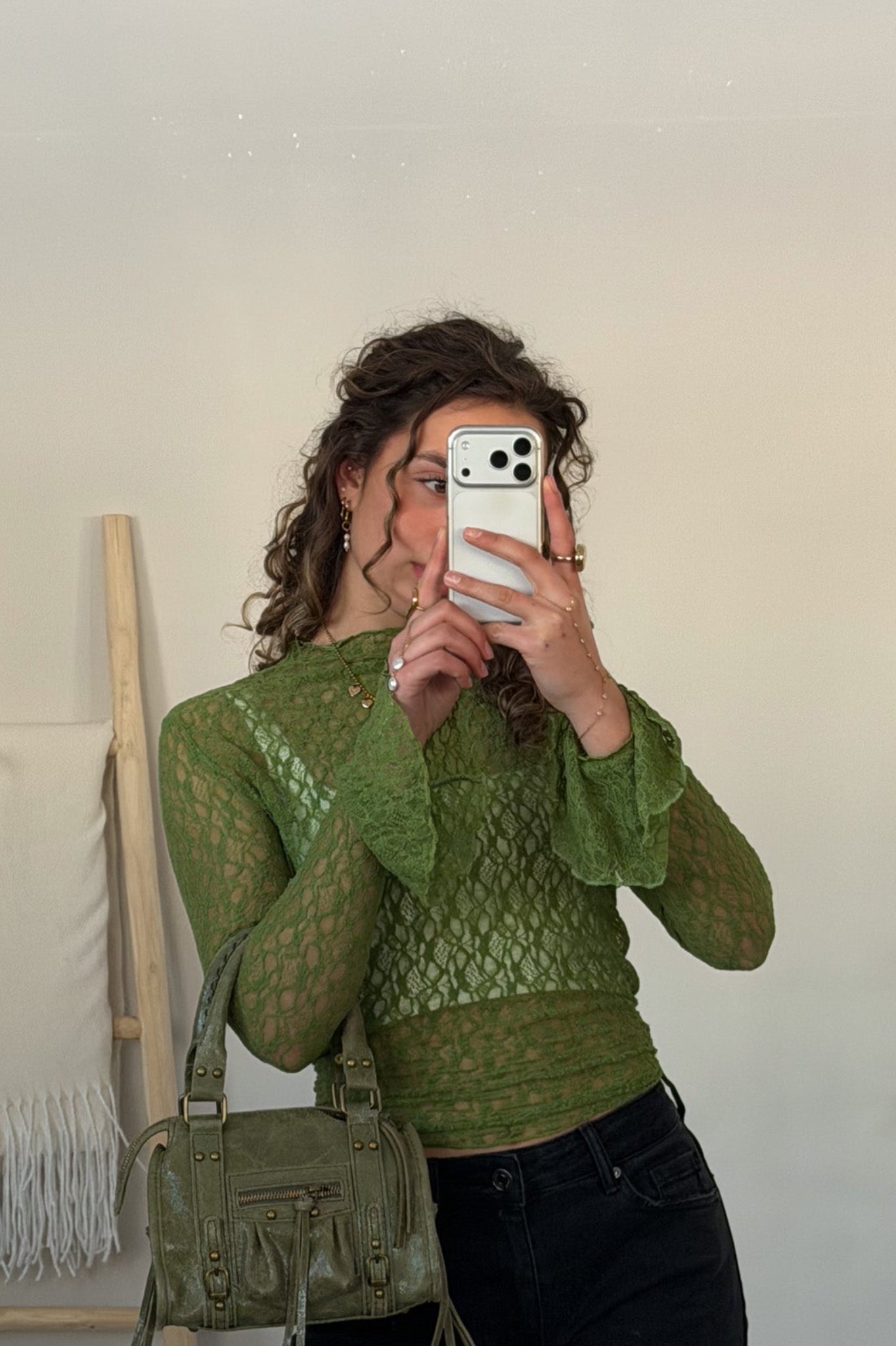 Sheer Lace Top