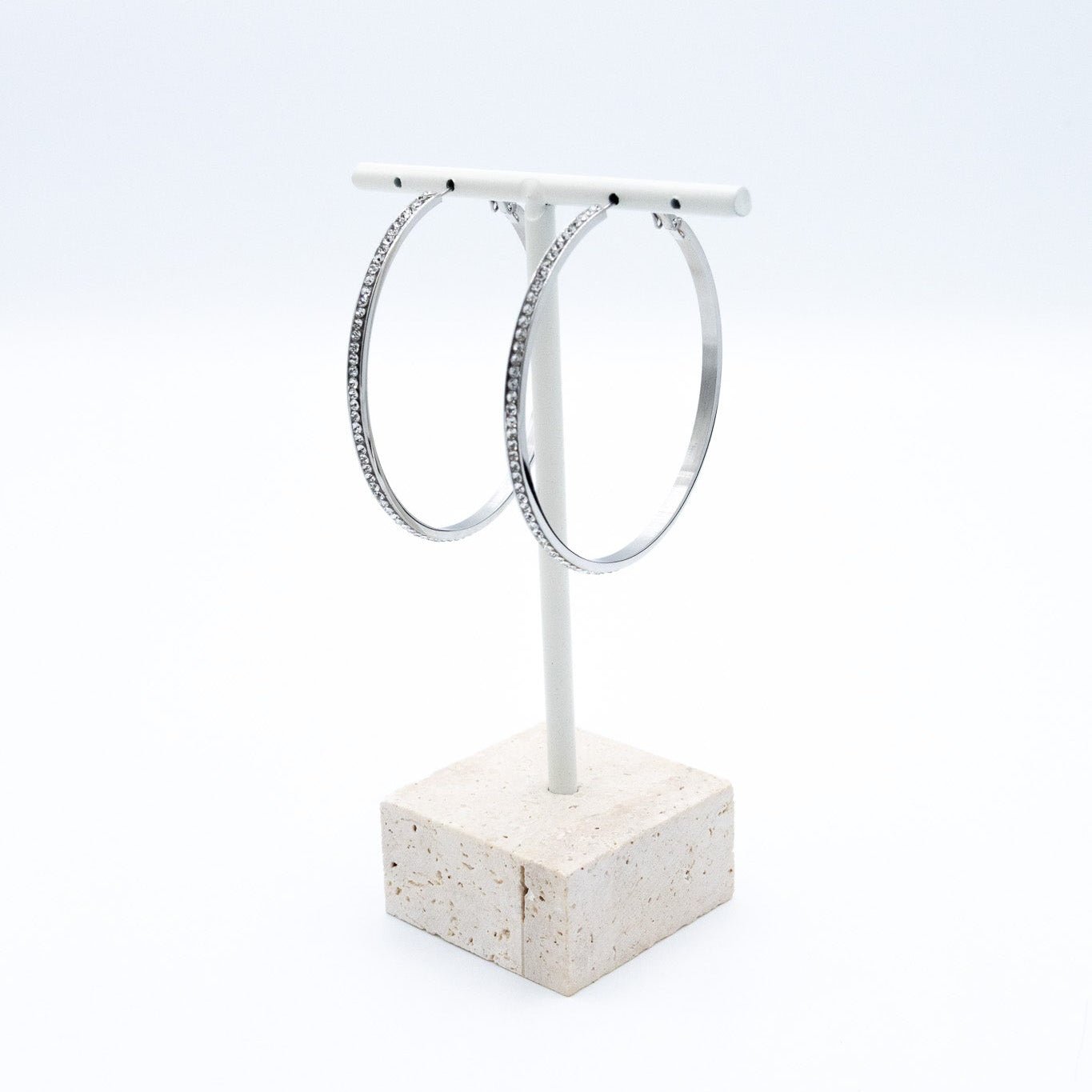 Glitter Hoops Large