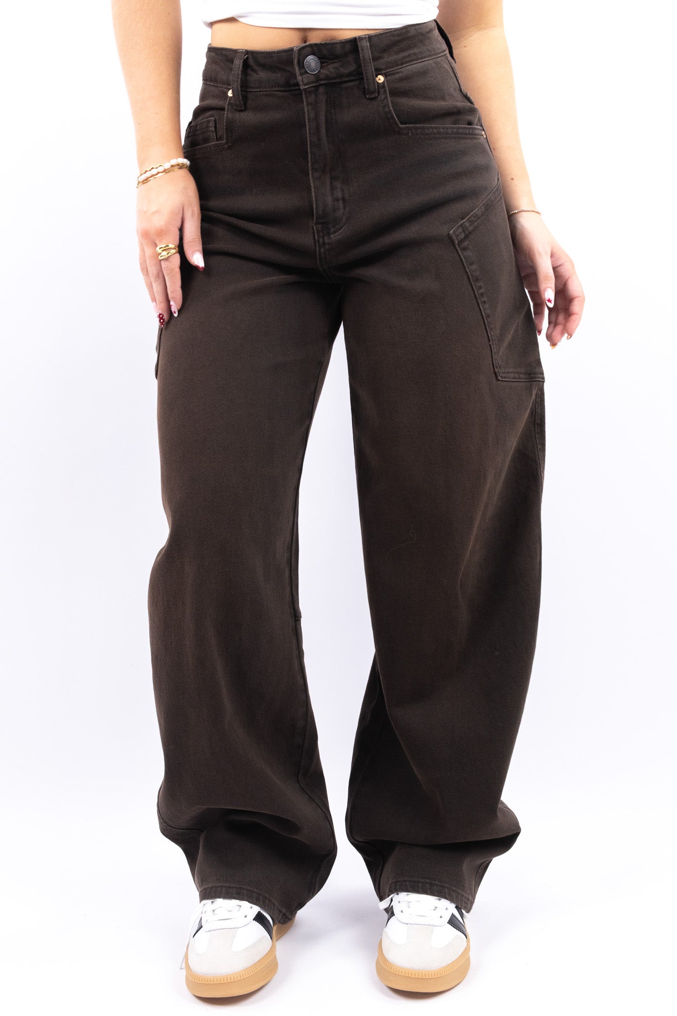 Brooklyn Cargo Balloon Jeans