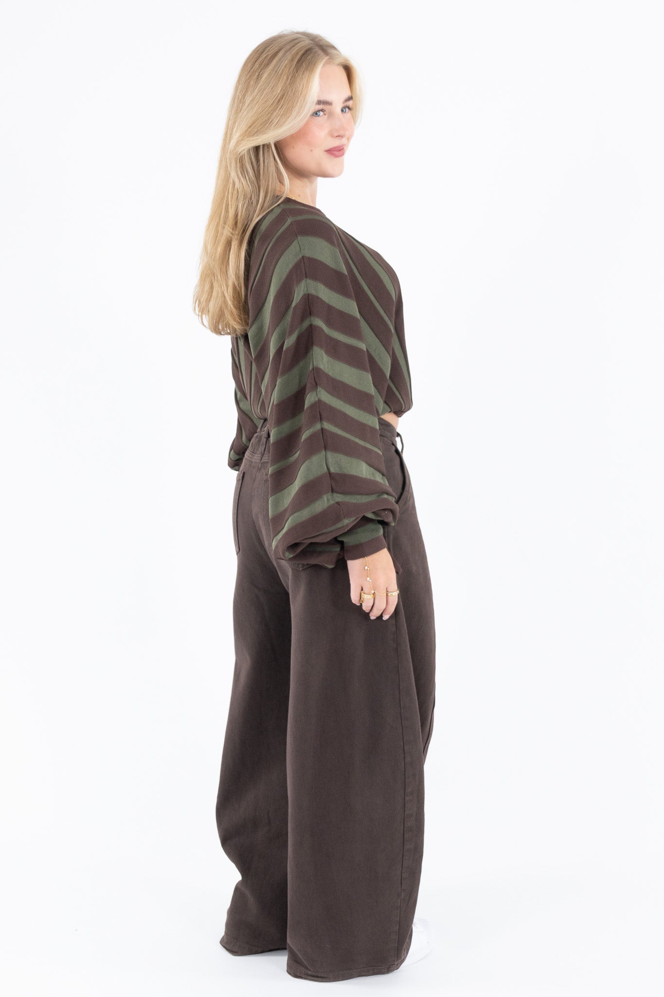 Oversized Stripe Knit