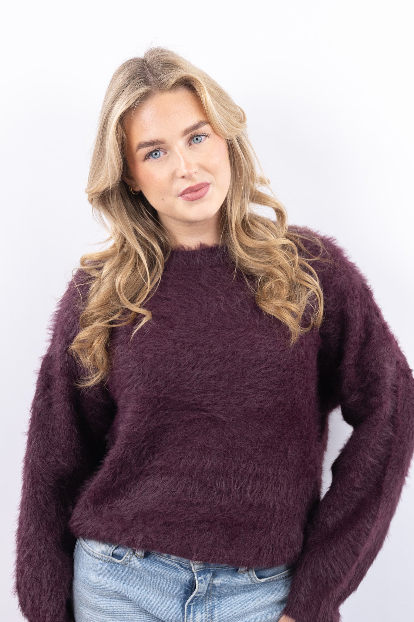 Fluffy Knit Sweater