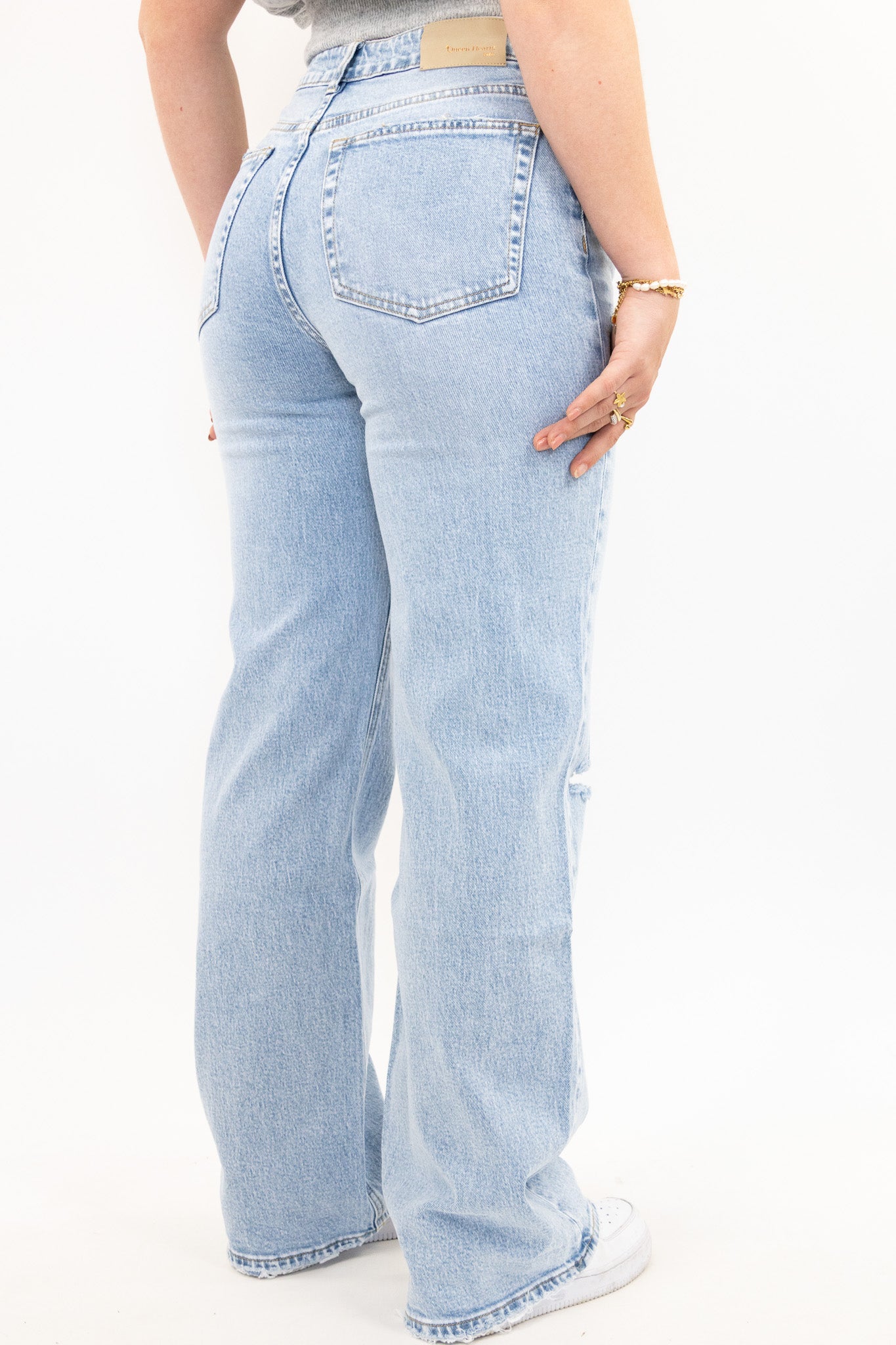 Maelis wide leg jeans - stretch