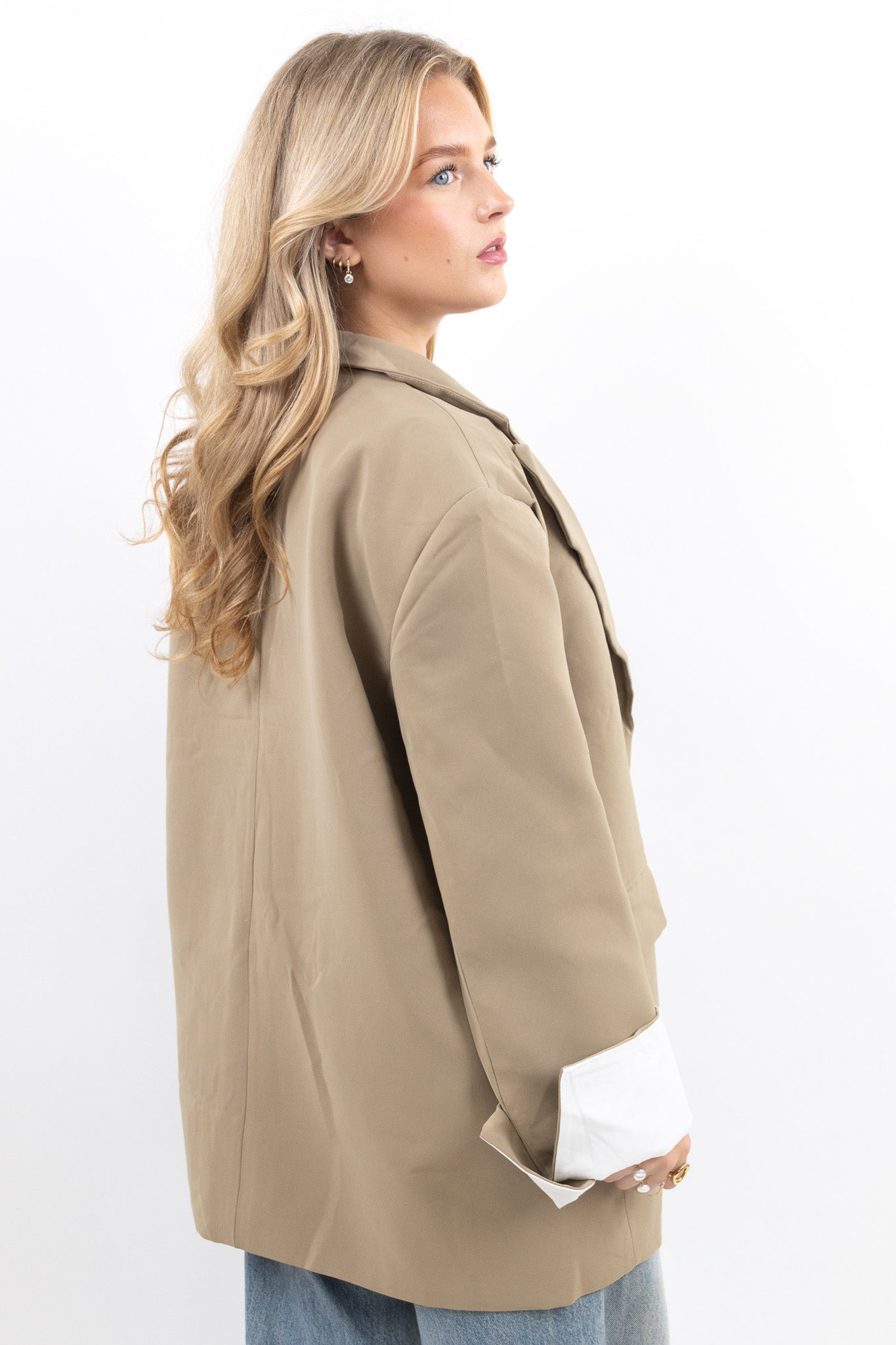 Classic Contrast Blazer