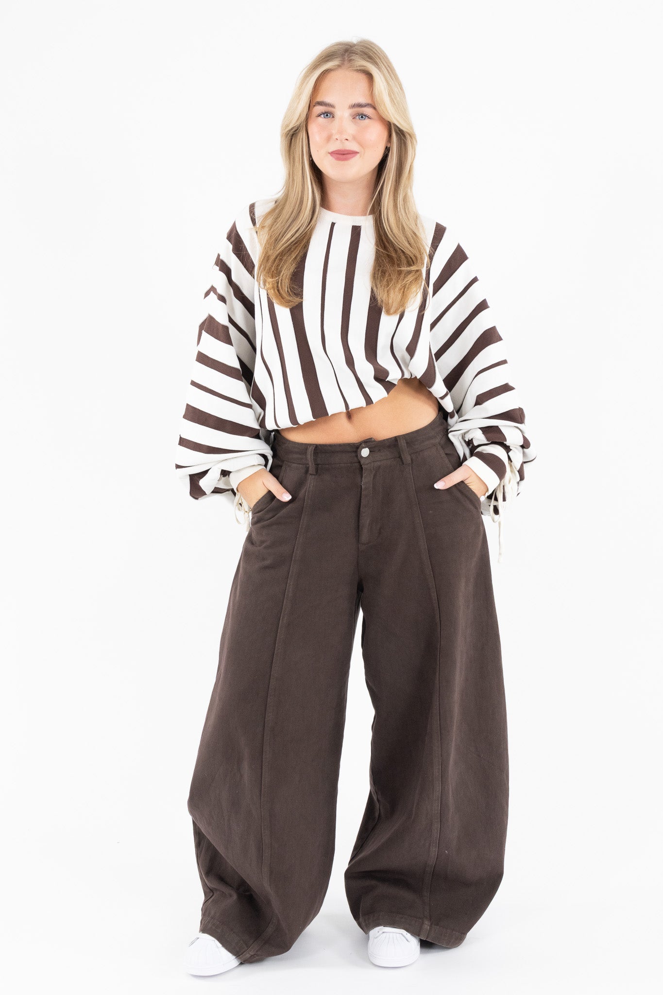 Oversized Stripe Knit