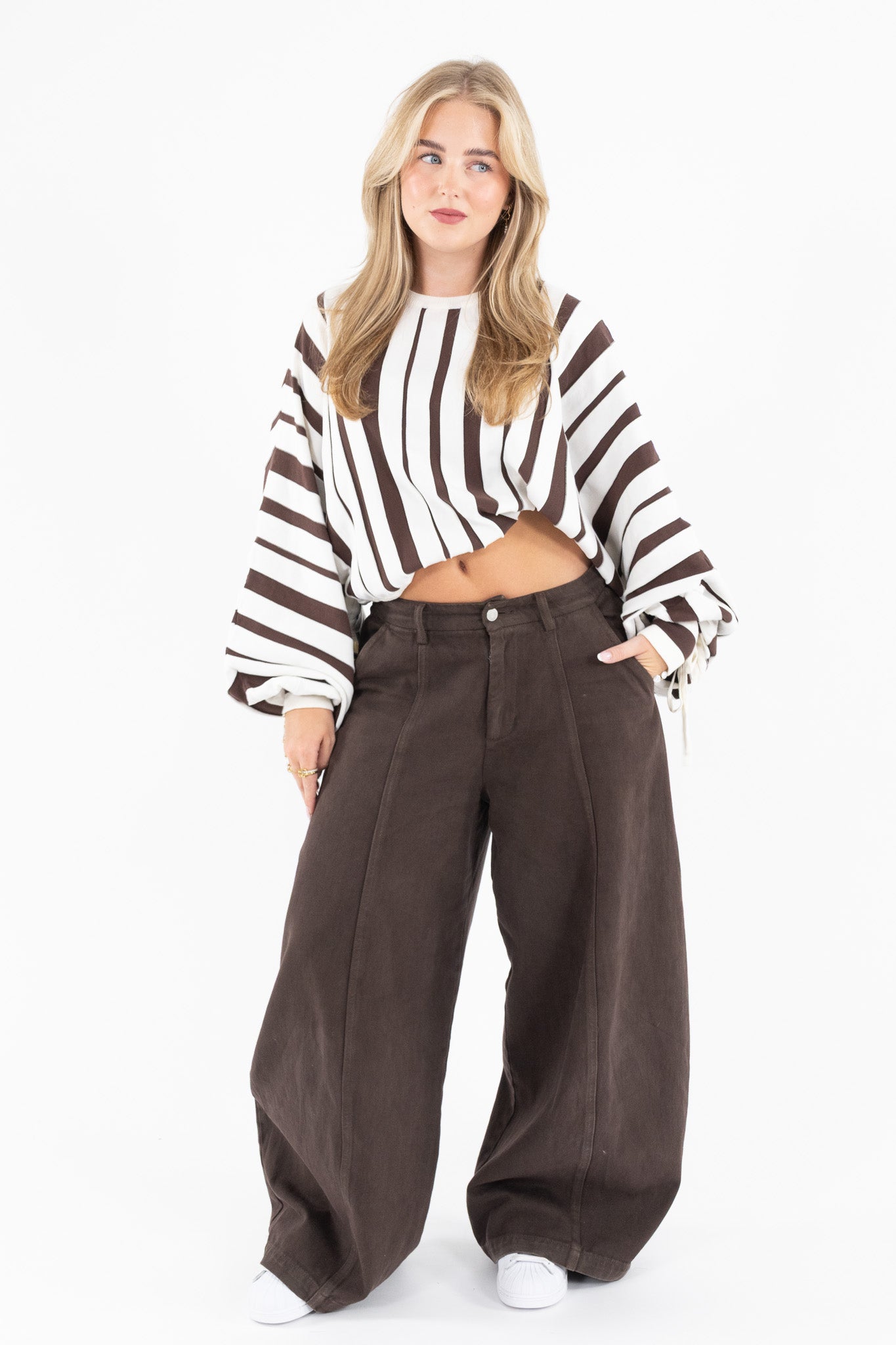 Oversized Stripe Knit