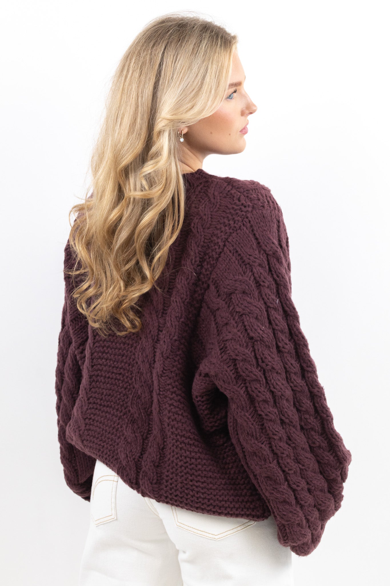 Chunky Cable Knit Sweater