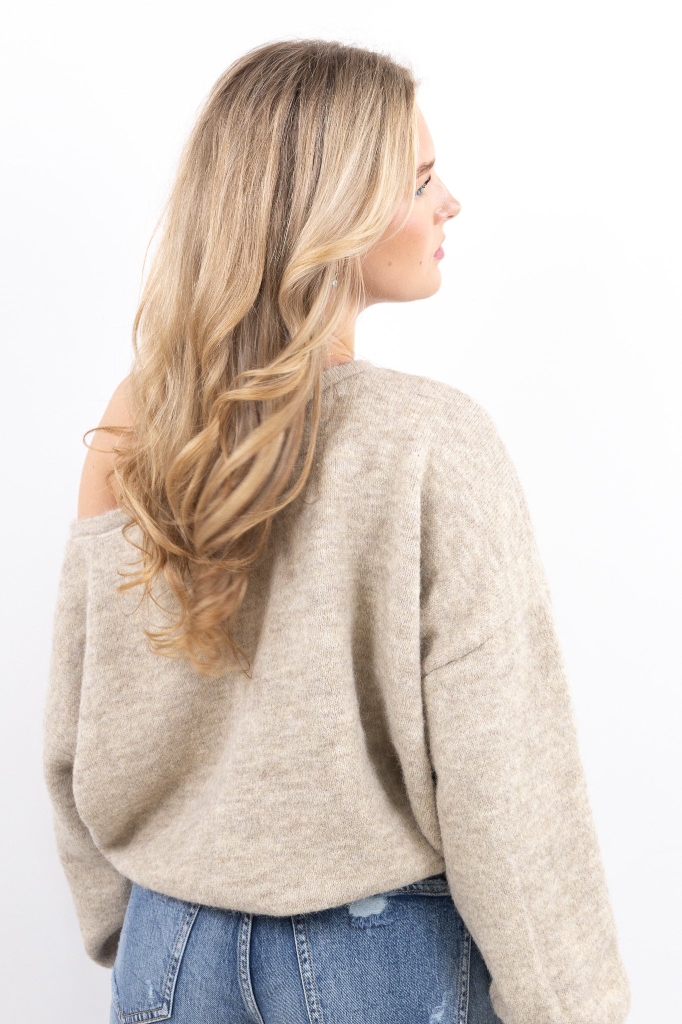 Cozy Off-Shoulder Knit