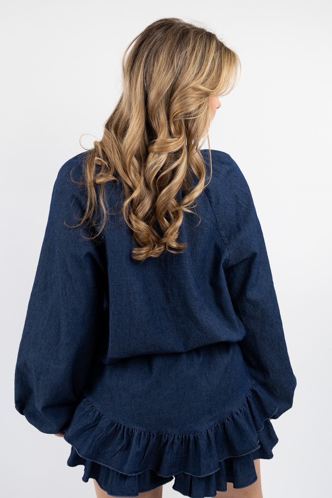 Lot denim blouse