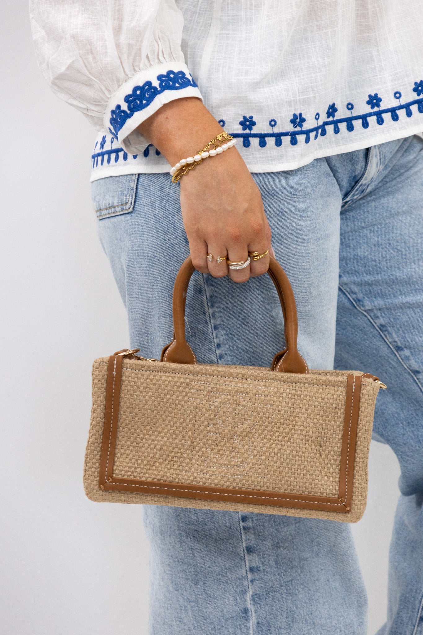 Solea Straw Tote