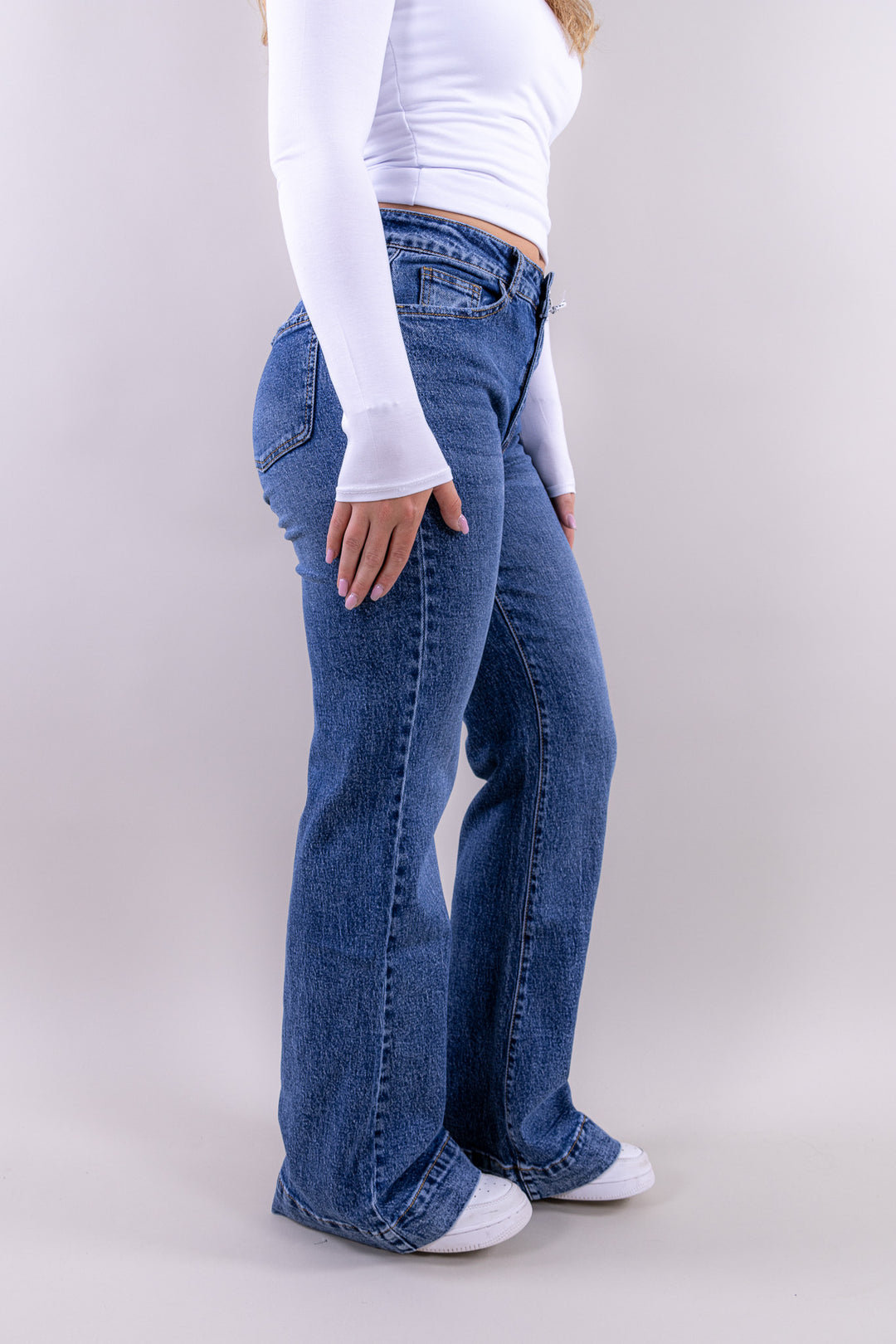 Ruby flared jeans - mid waist