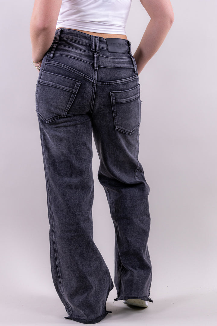 Femme double jeans