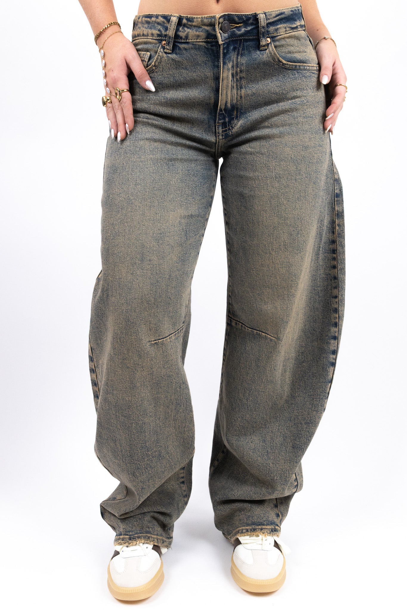 Gaia balloon jeans - stretch