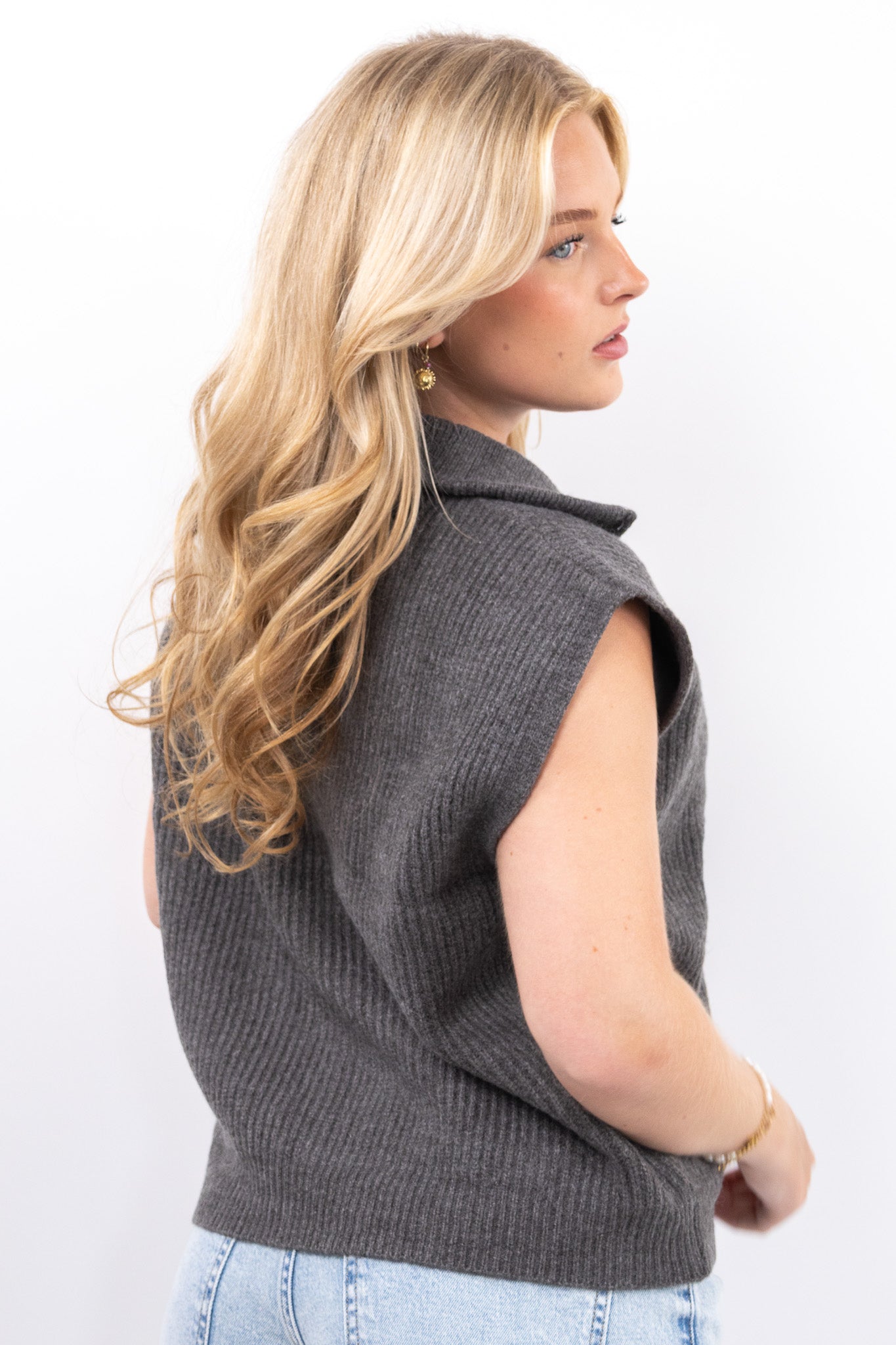 Zip Knit Vest