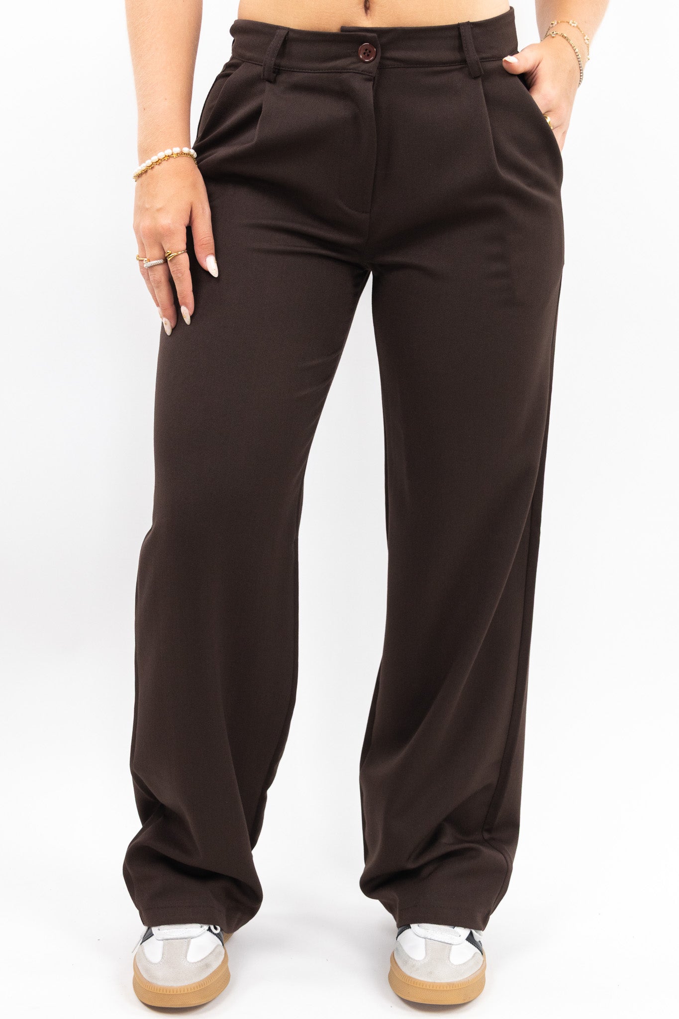 Straight Leg Pantalon