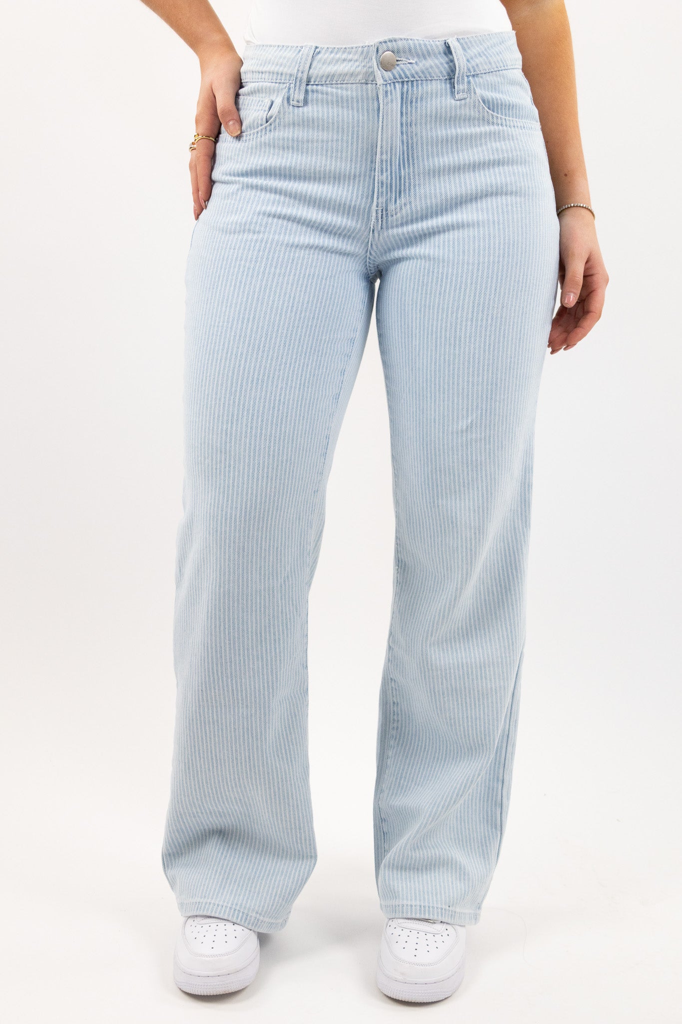 Solene wide leg jeans - stretch