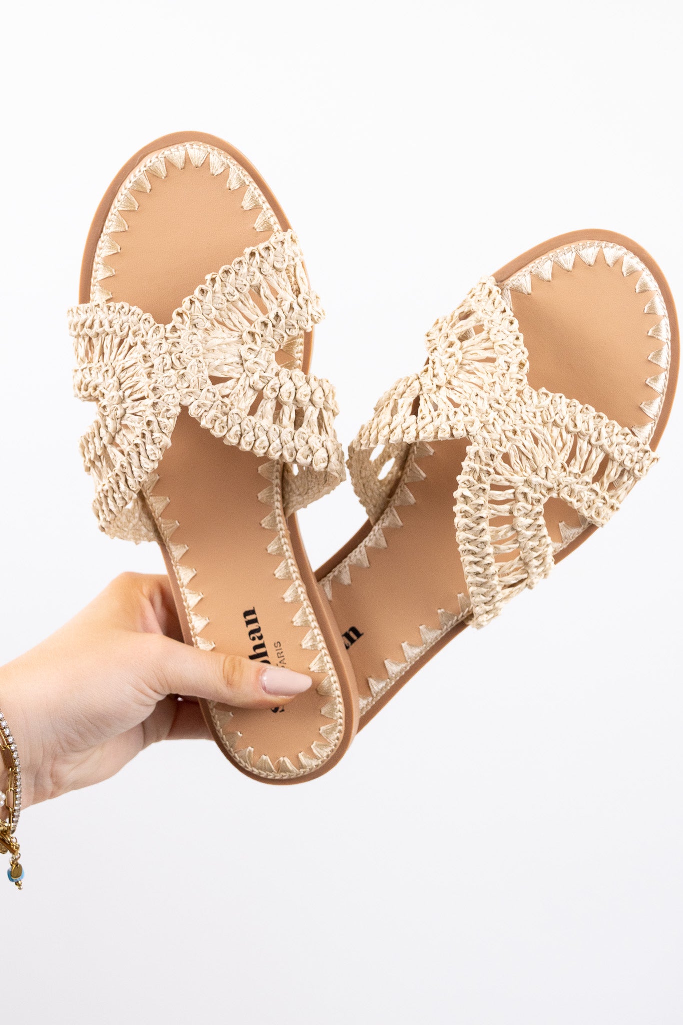 Beachy Crochet Slides