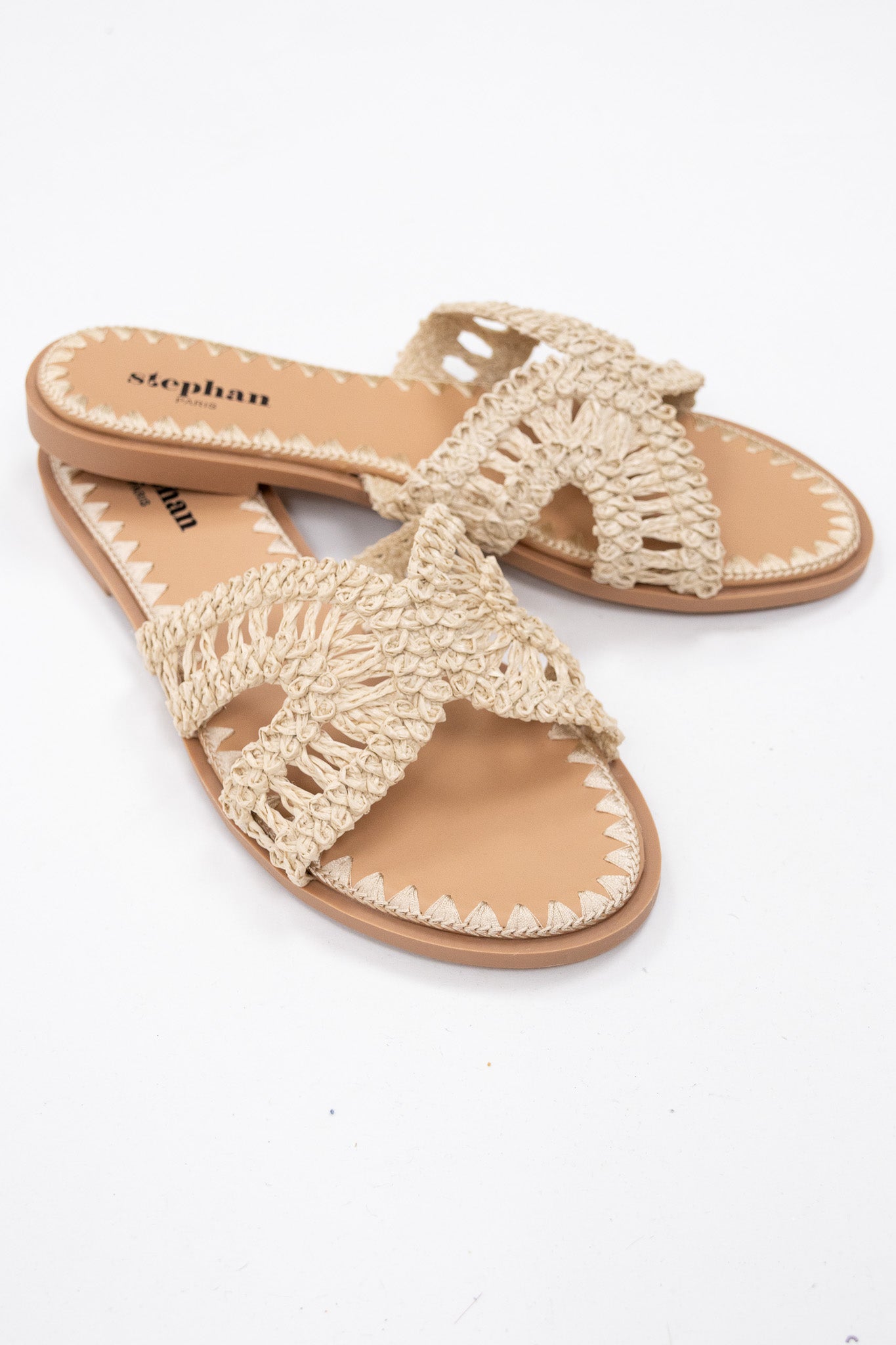 Beachy Crochet Slides