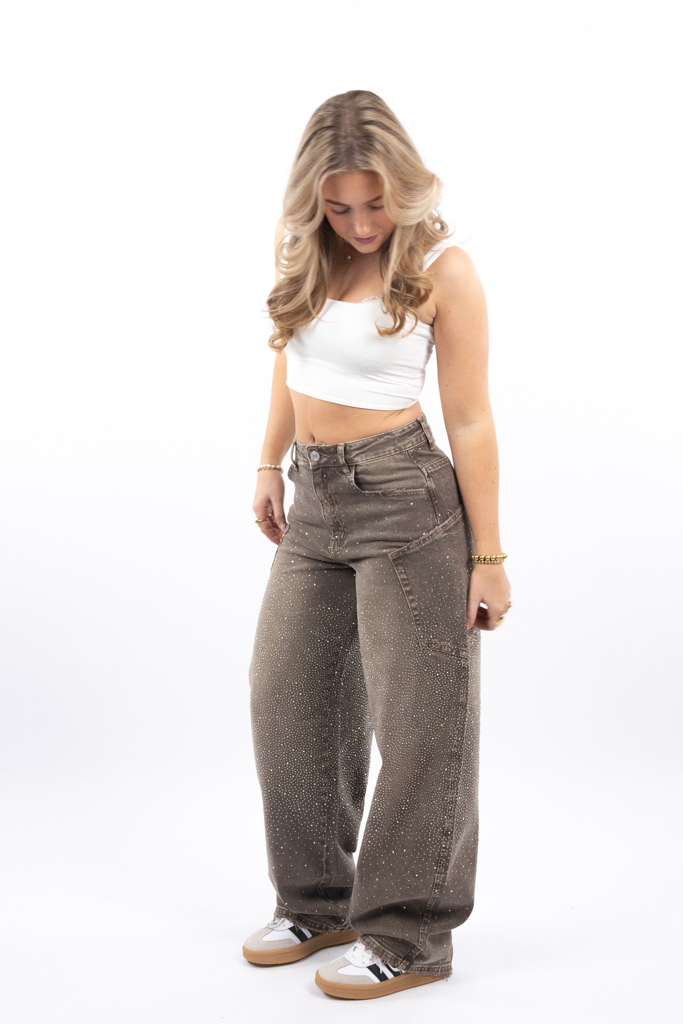 Glitter Brooklyn Balloon jeans