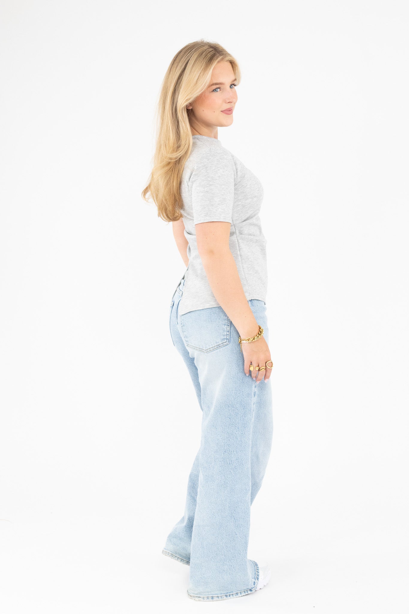 Shaped Basic T-Shirt