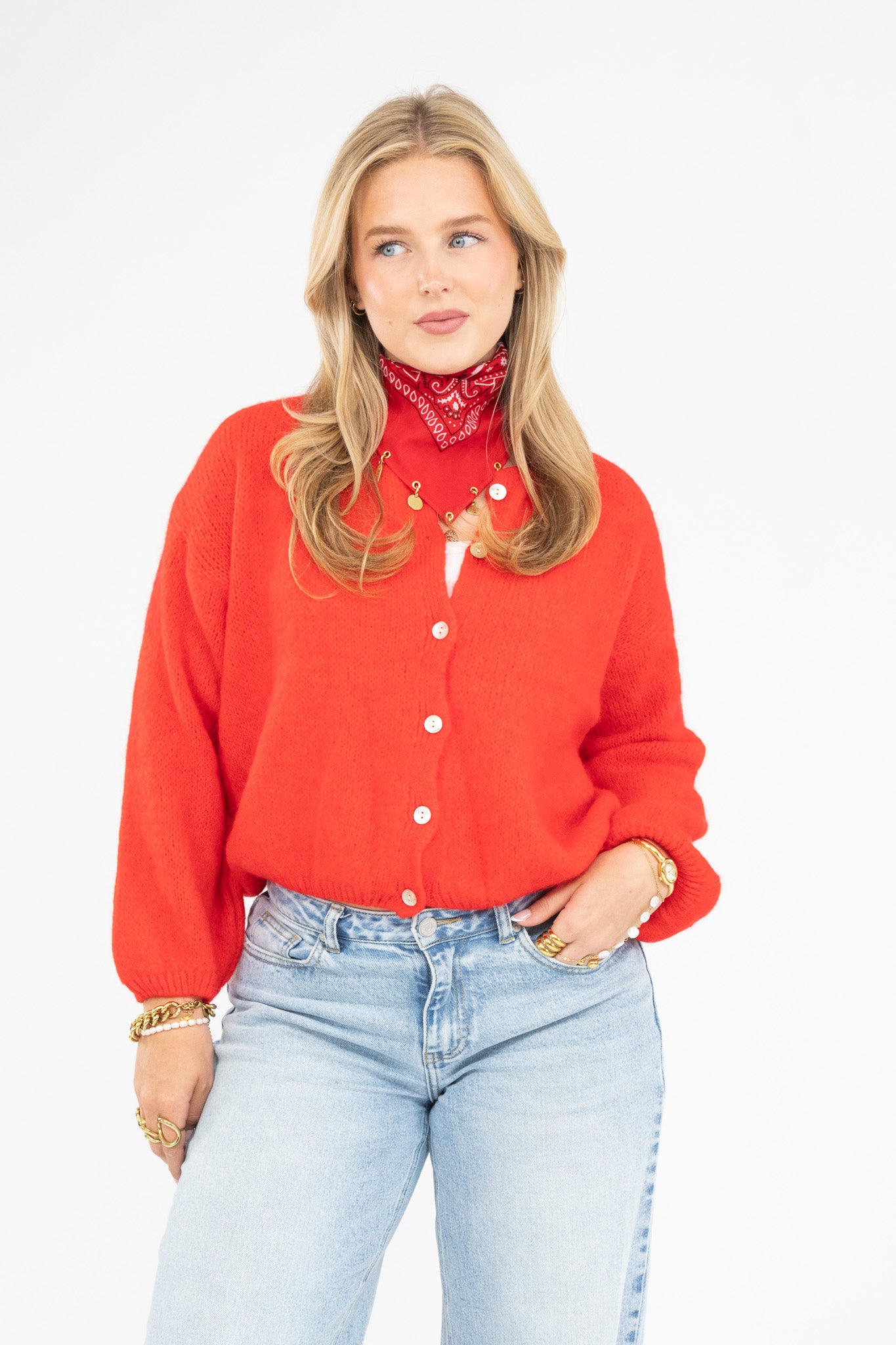 Fluffy Knit Cardigan