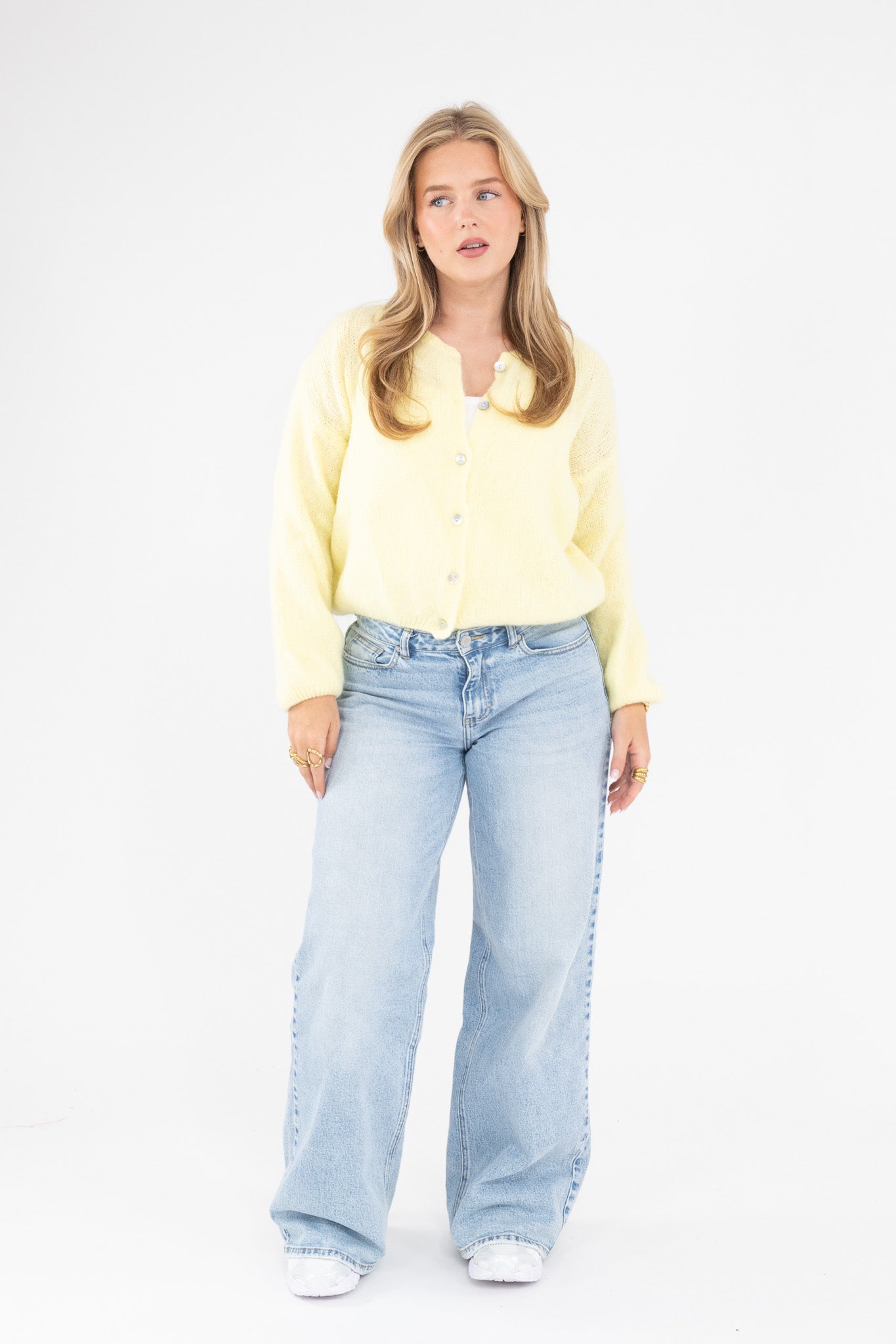 Fluffy Knit Cardigan