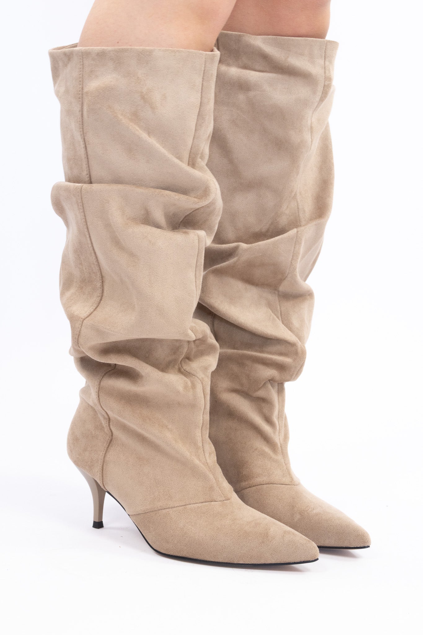 Runway Slouch Knee Boots