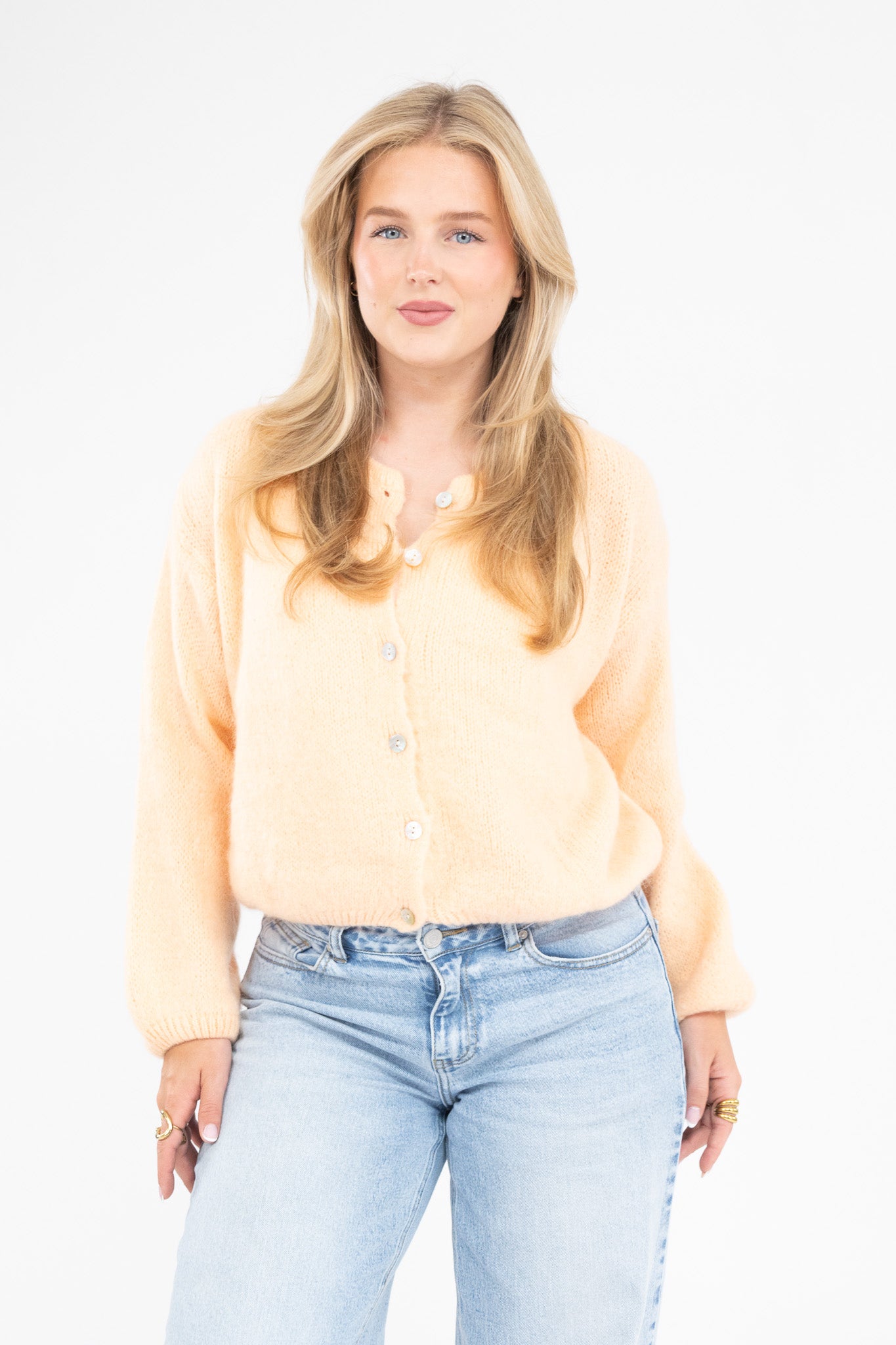 Fluffy Knit Cardigan